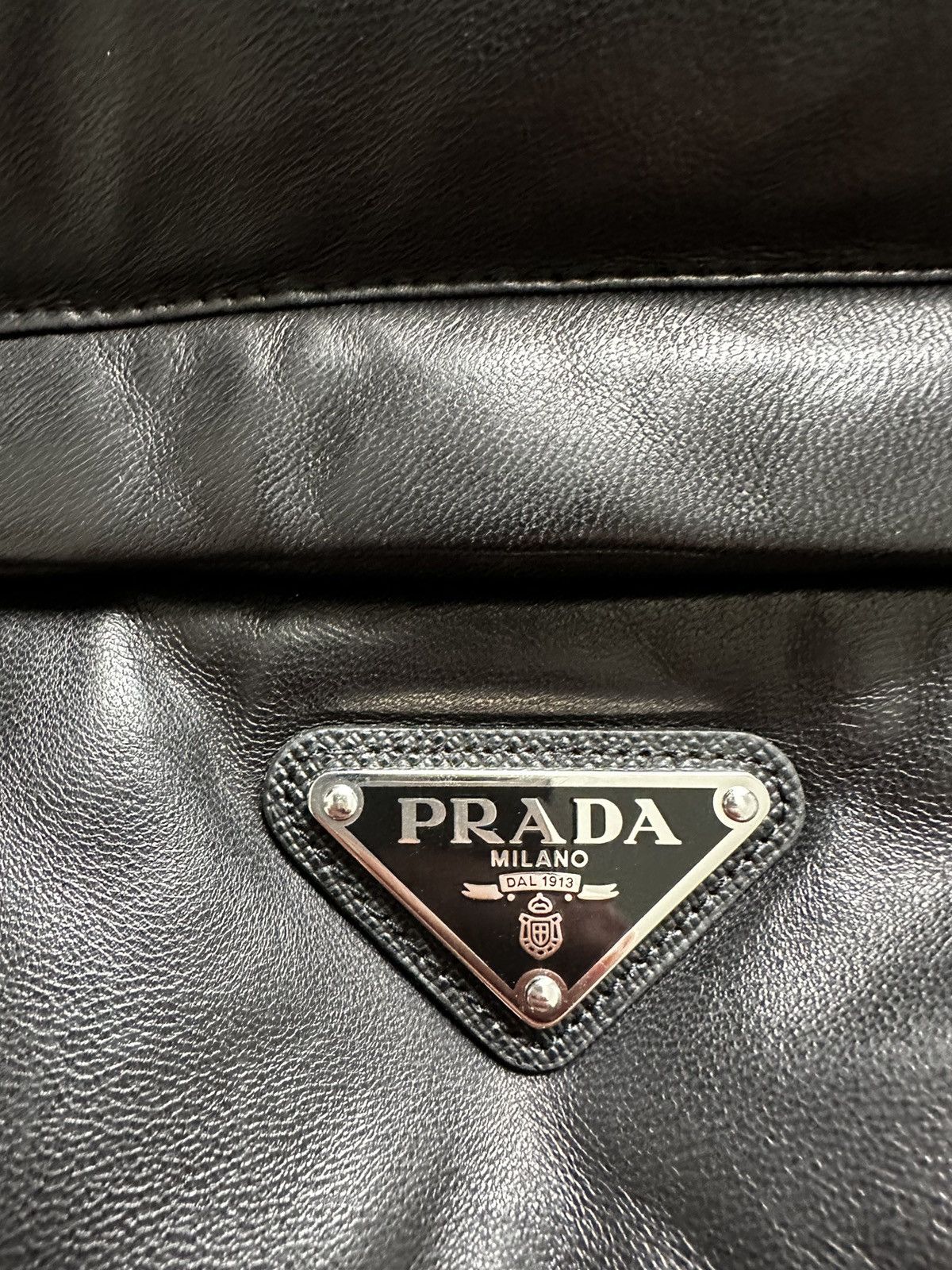 Prada Prada Padded nappa leather vest Size US L / EU 52-54 / 3 - 13 Thumbnail