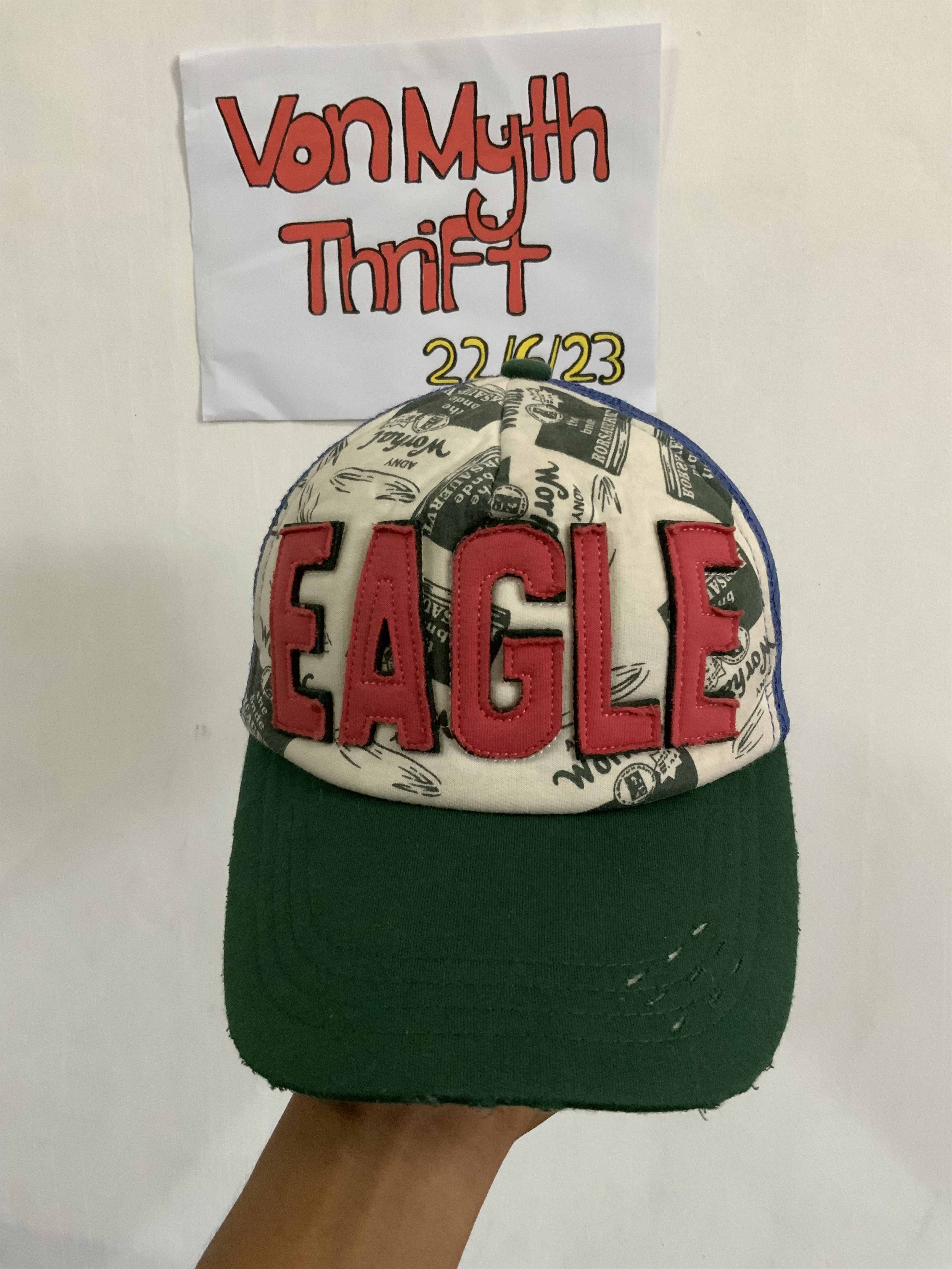 Japanese Brand Andy Warhol Eagle Trucker Hat Size ONE SIZE - 6 Thumbnail