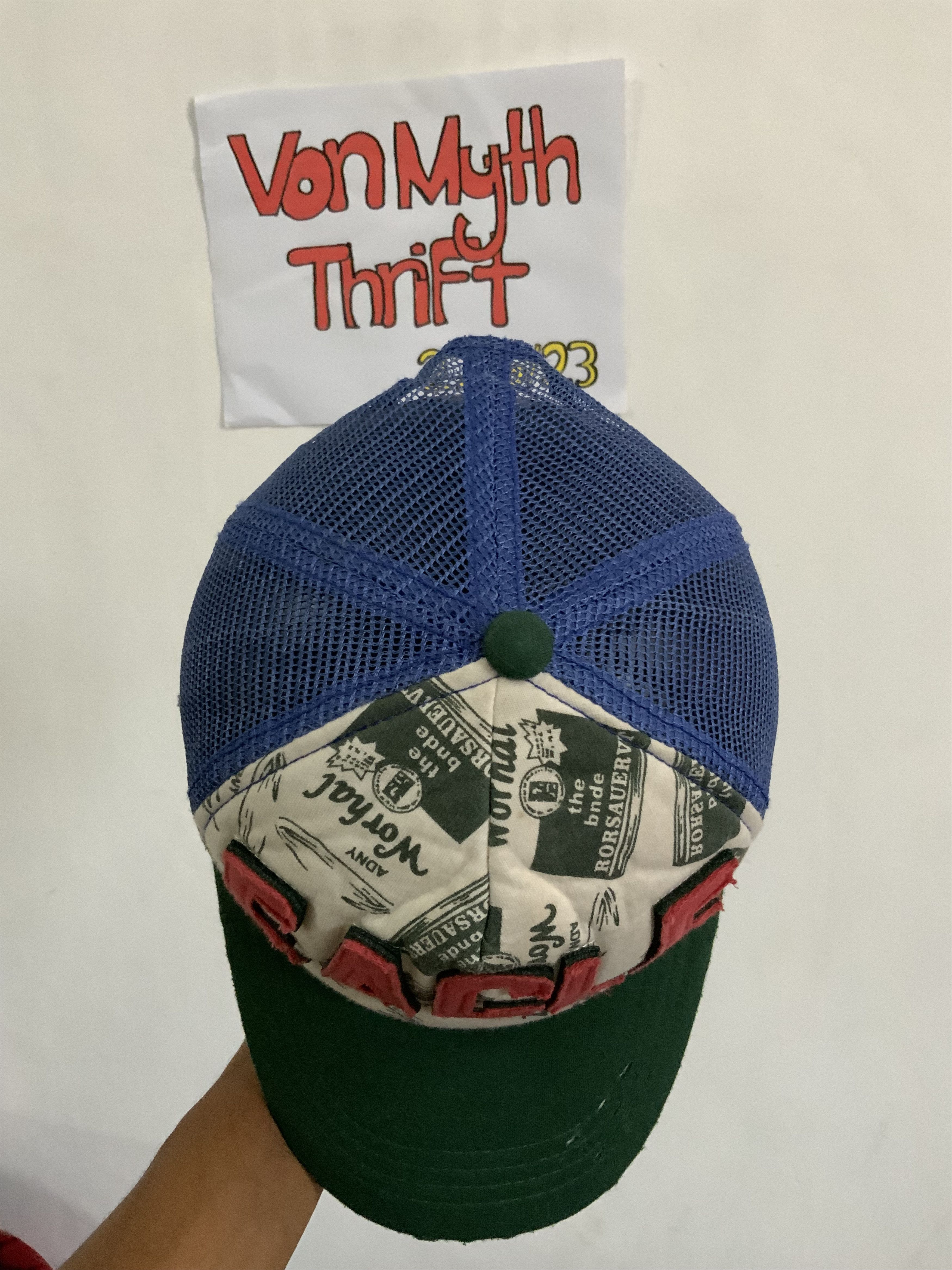 Japanese Brand Andy Warhol Eagle Trucker Hat Size ONE SIZE - 8 Thumbnail