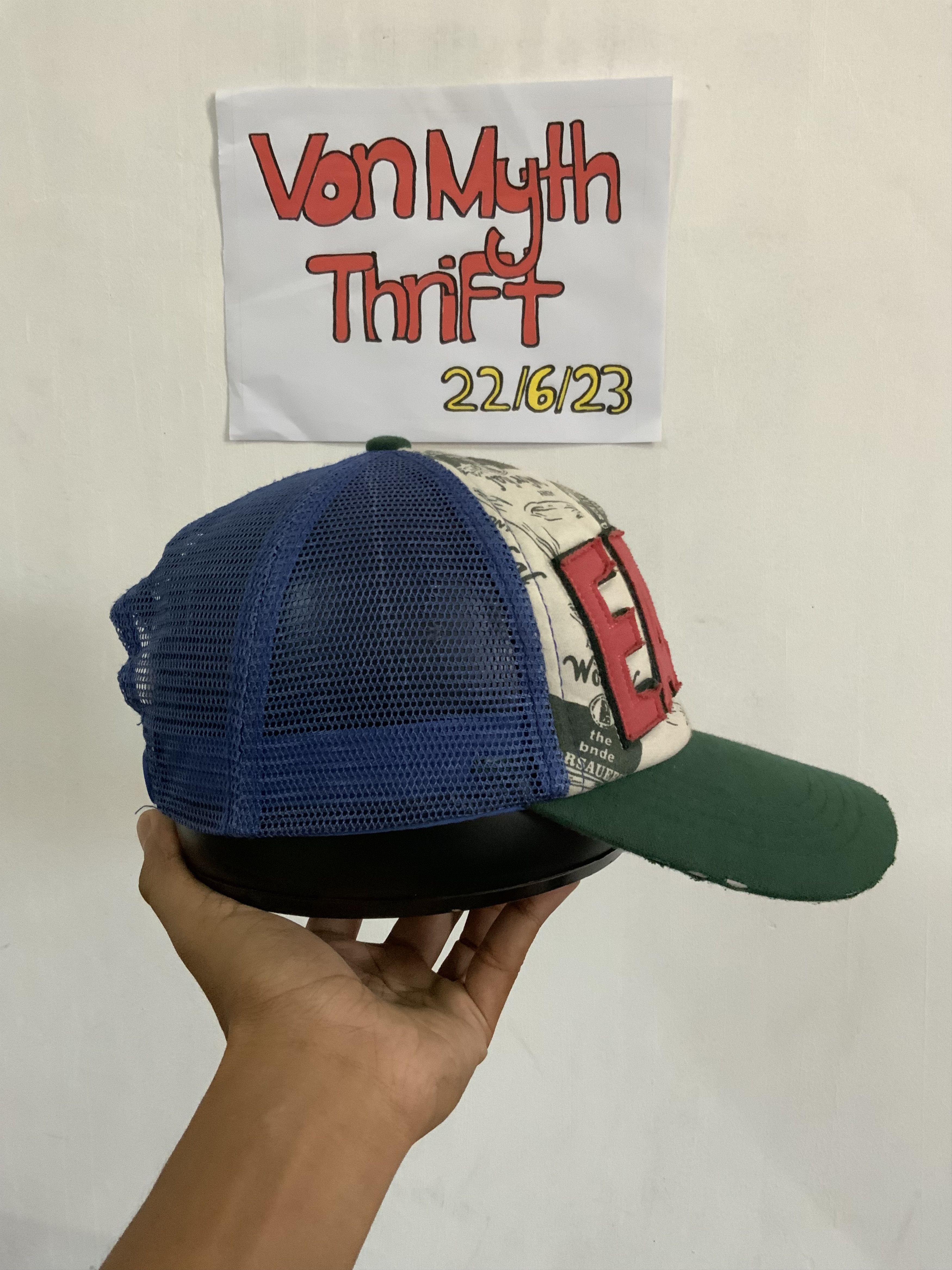 Japanese Brand Andy Warhol Eagle Trucker Hat Size ONE SIZE - 5 Thumbnail