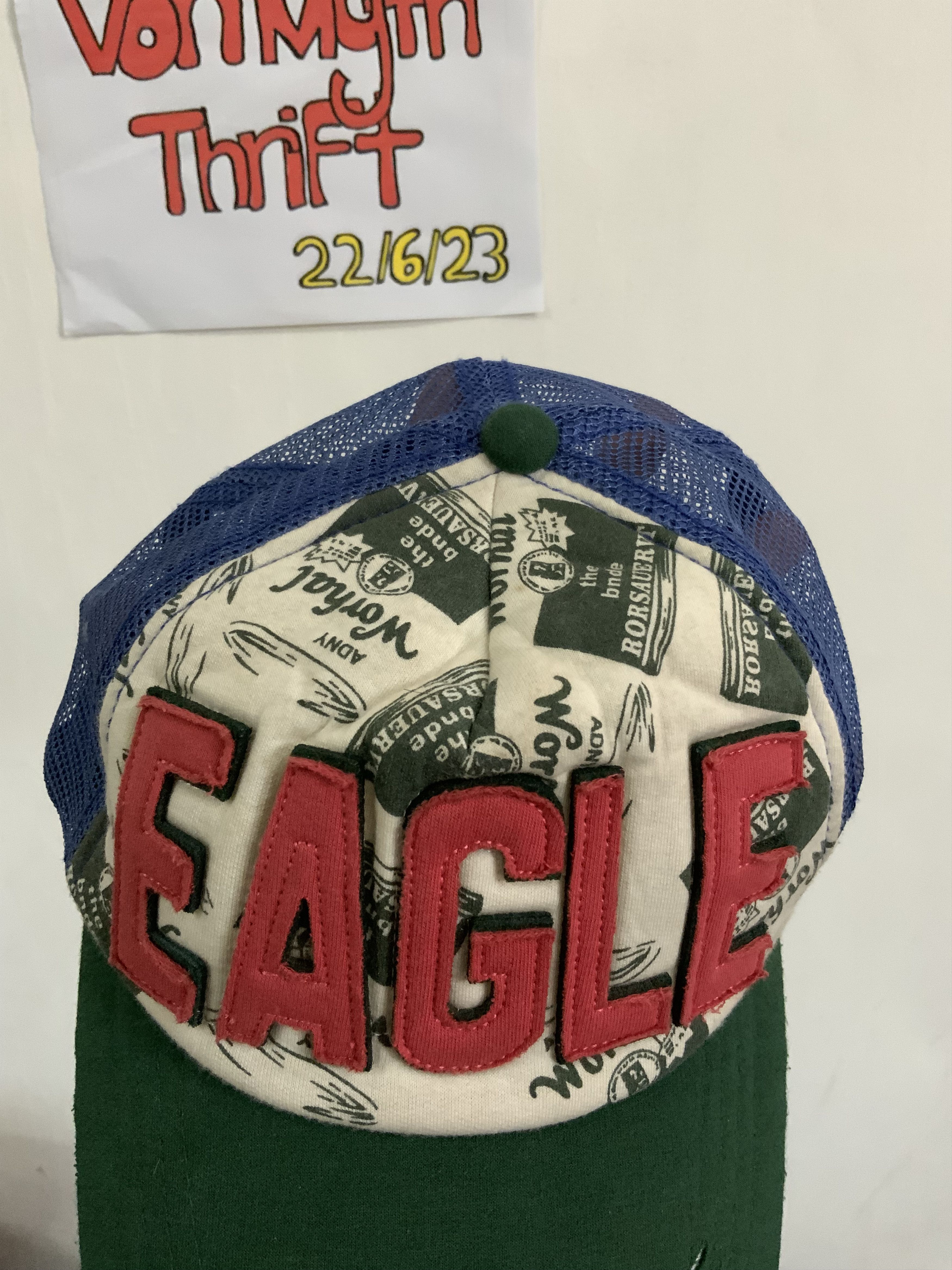 Japanese Brand Andy Warhol Eagle Trucker Hat Size ONE SIZE - 16 Thumbnail