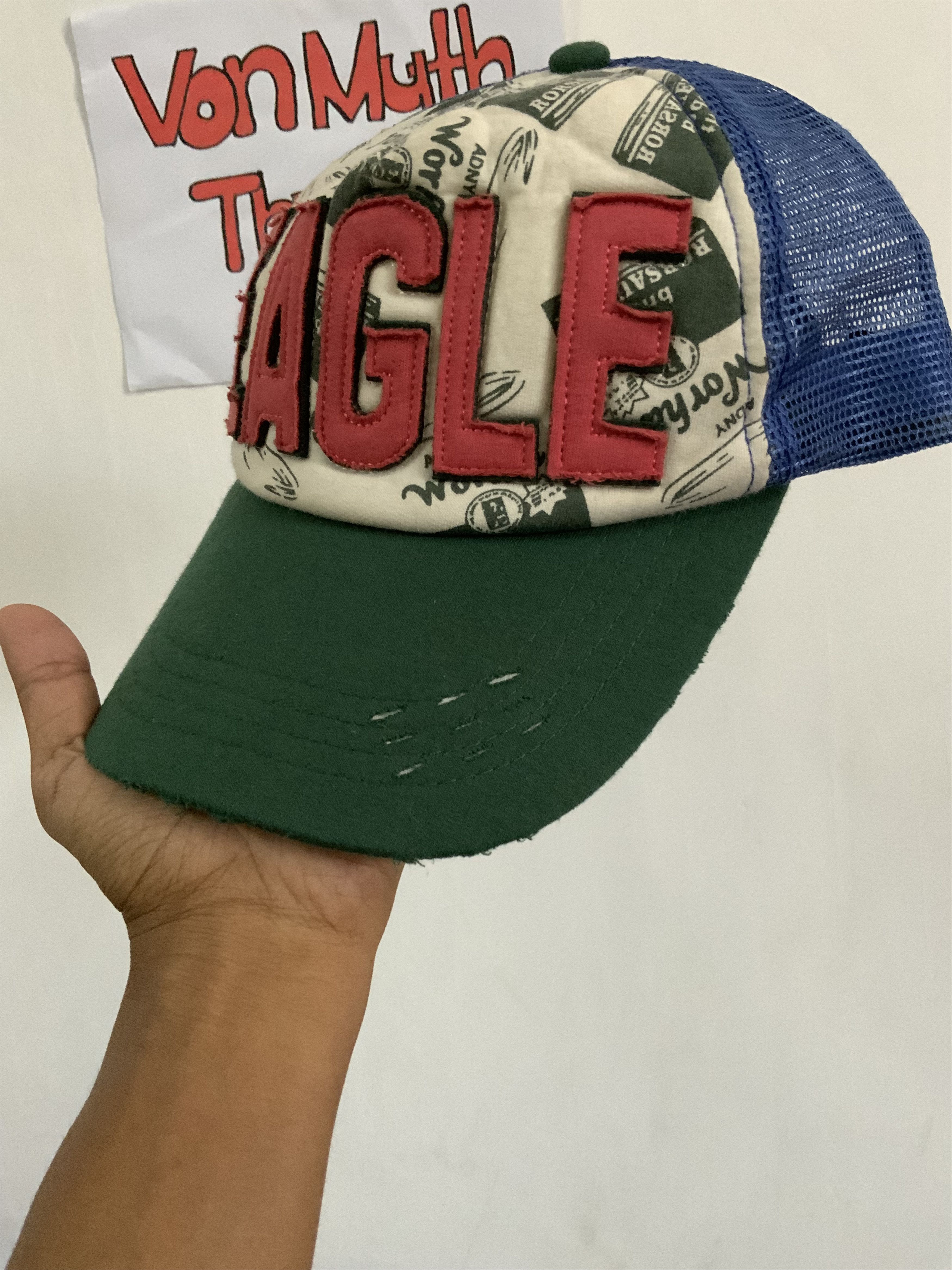 Japanese Brand Andy Warhol Eagle Trucker Hat Size ONE SIZE - 1 Thumbnail