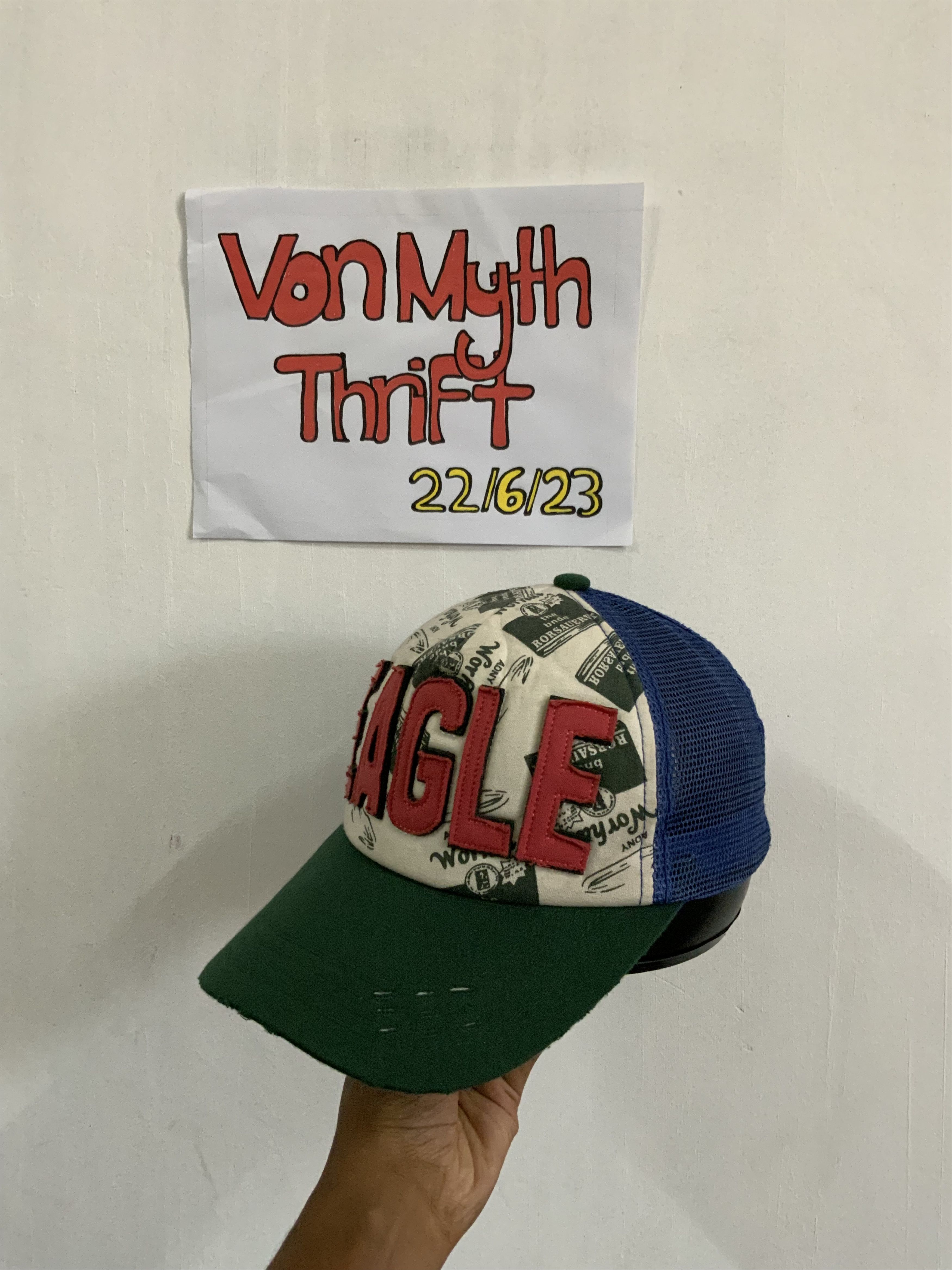 Japanese Brand Andy Warhol Eagle Trucker Hat Size ONE SIZE - 2 Thumbnail