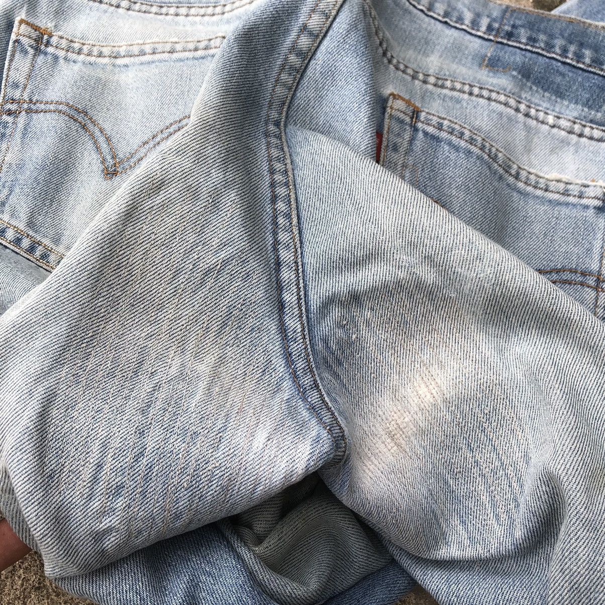 Levi's × Vintage 🔥Rare🔥Vintage Levis Stoned Wash Rips Distress Denim Jeans Size US 31 - 13 Thumbnail