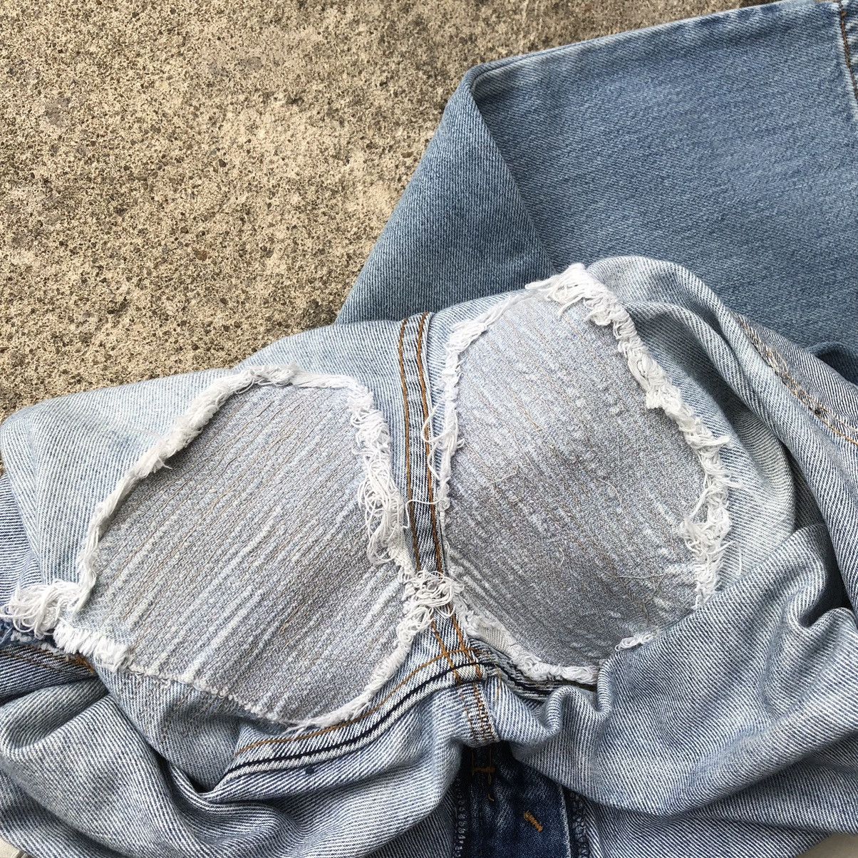 Levi's × Vintage 🔥Rare🔥Vintage Levis Stoned Wash Rips Distress Denim Jeans Size US 31 - 14 Thumbnail