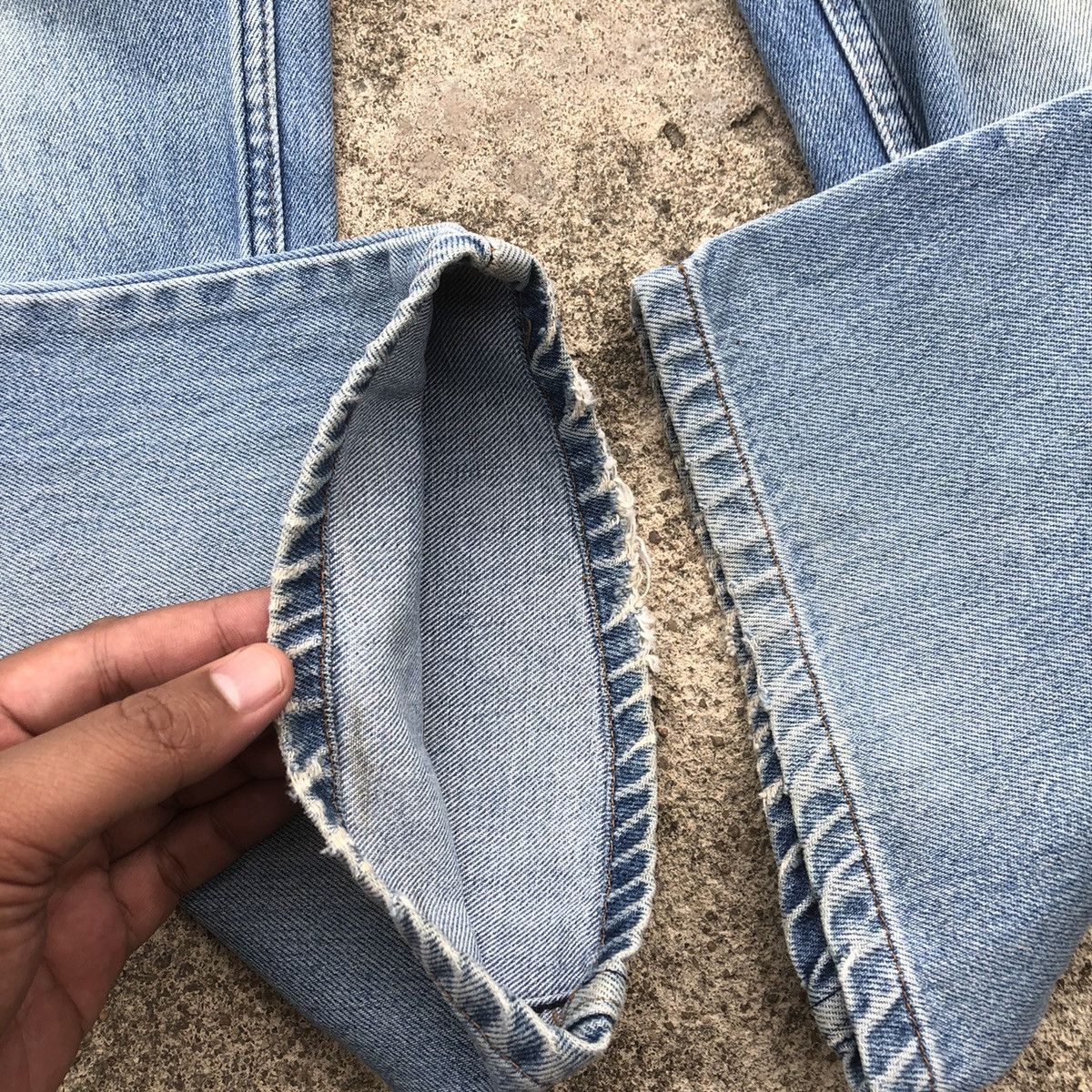 Levi's × Vintage 🔥Rare🔥Vintage Levis Stoned Wash Rips Distress Denim Jeans Size US 31 - 7 Thumbnail