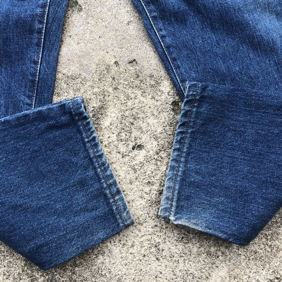 Vintage × Wrangler 🔥Rare🔥Vintage Wrangler USA Spirit Stoned Wash Rips Jeans Size US 34 / EU 50 - 7 Thumbnail