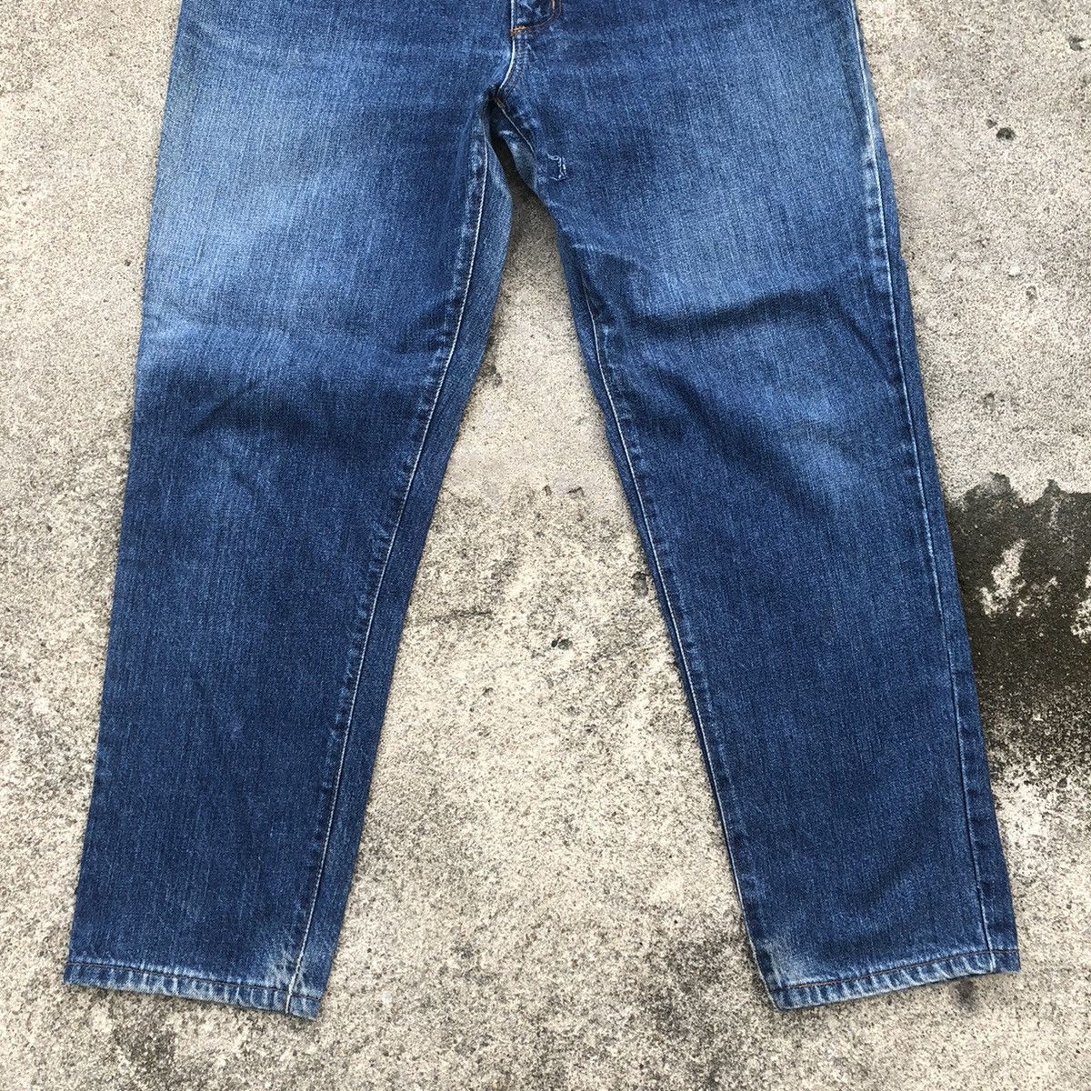 Vintage × Wrangler 🔥Rare🔥Vintage Wrangler USA Spirit Stoned Wash Rips Jeans Size US 34 / EU 50 - 3 Thumbnail