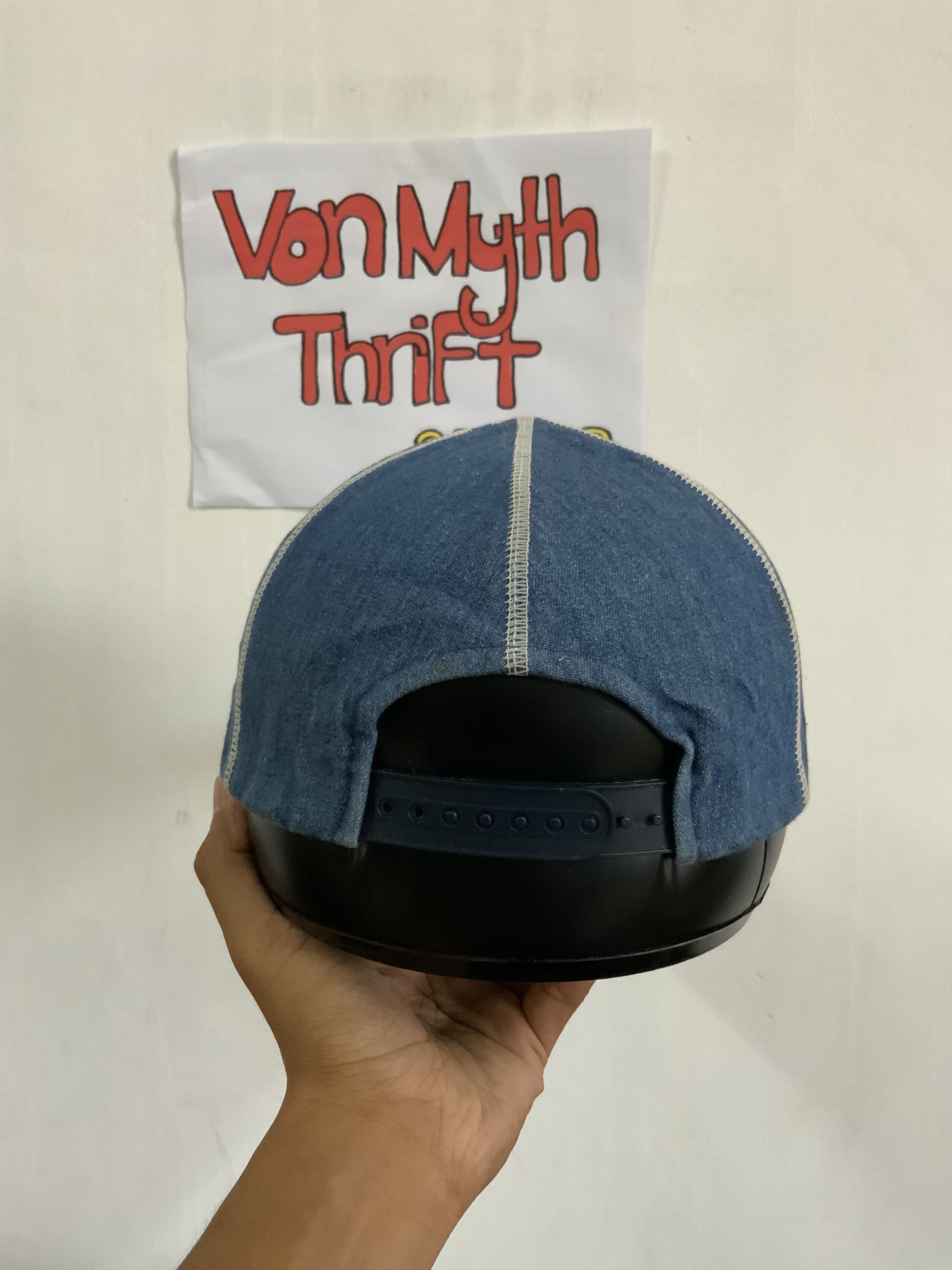 Denime Indigo Denim Japan Hat Size ONE SIZE - 3 Thumbnail