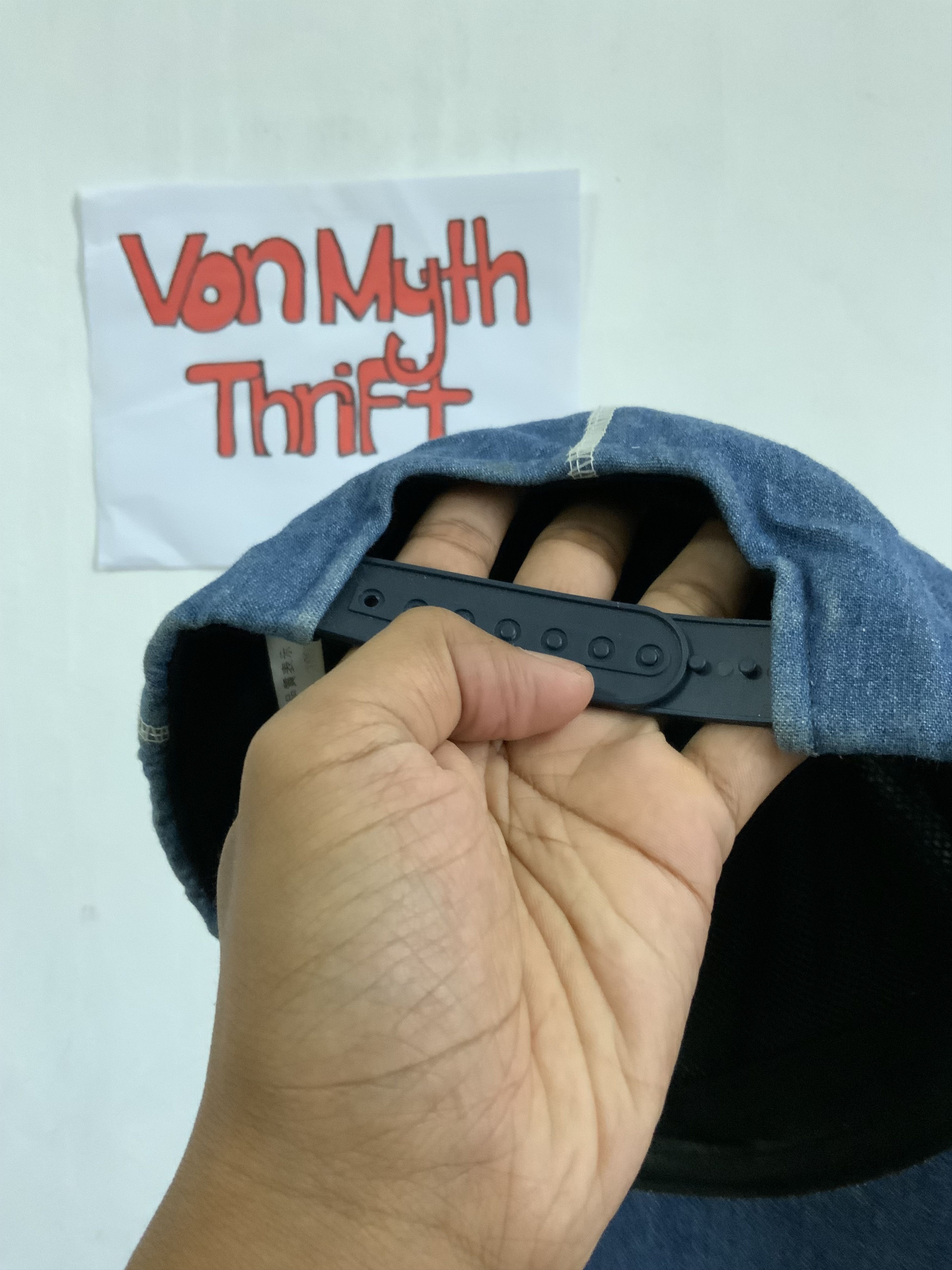 Denime Indigo Denim Japan Hat Size ONE SIZE - 11 Thumbnail