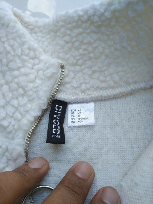 H&M × Japanese Brand H&M DEEP PILE FLEECE SWEATER PULLOVER Size M / US 6-8 / IT 42-44 - 4 Thumbnail