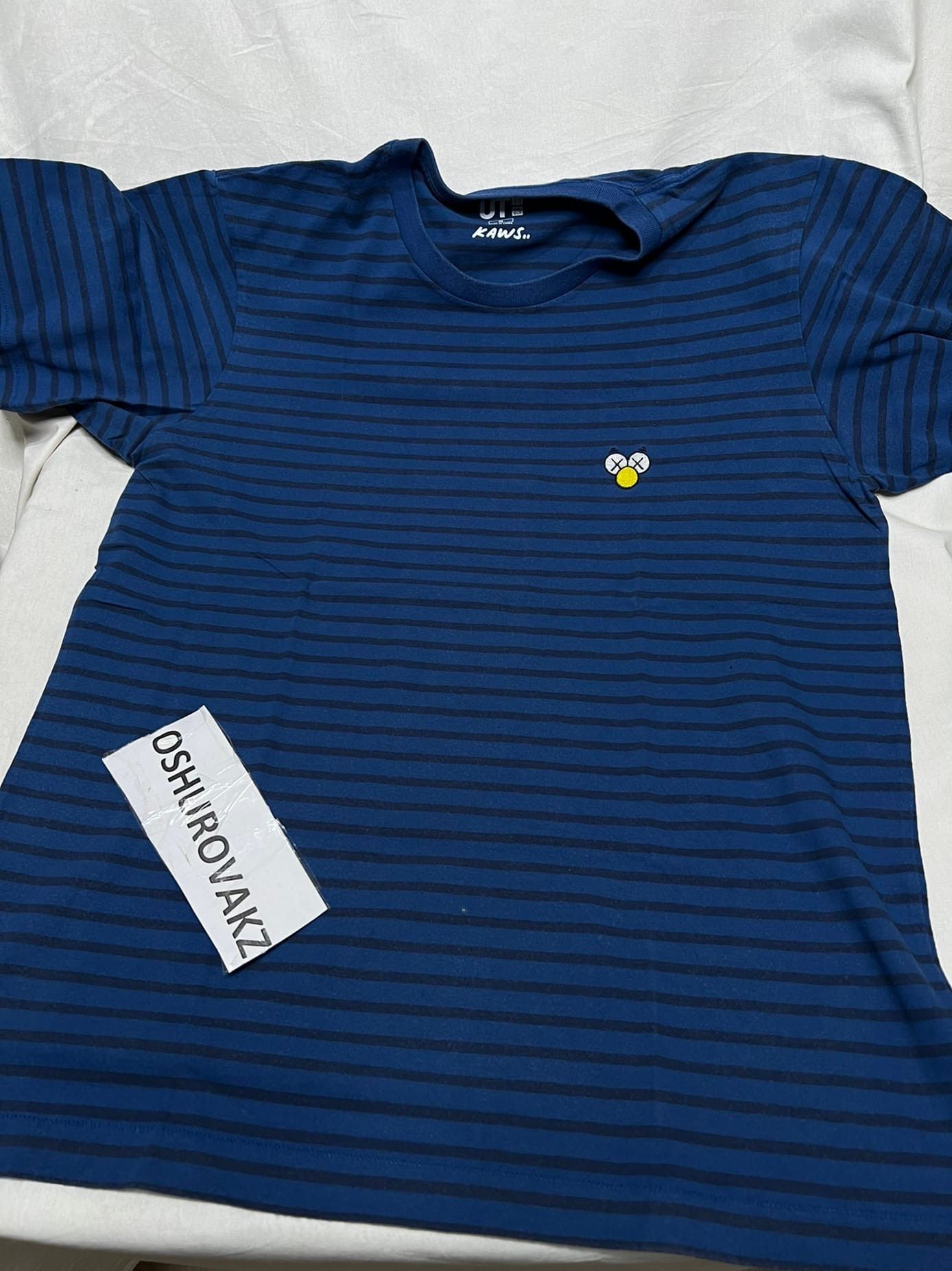 Kaws × Uniqlo KAWS x Uniqlo BFF Striped Tee Blue Size US M / EU 48-50 / 2 - 3 Thumbnail