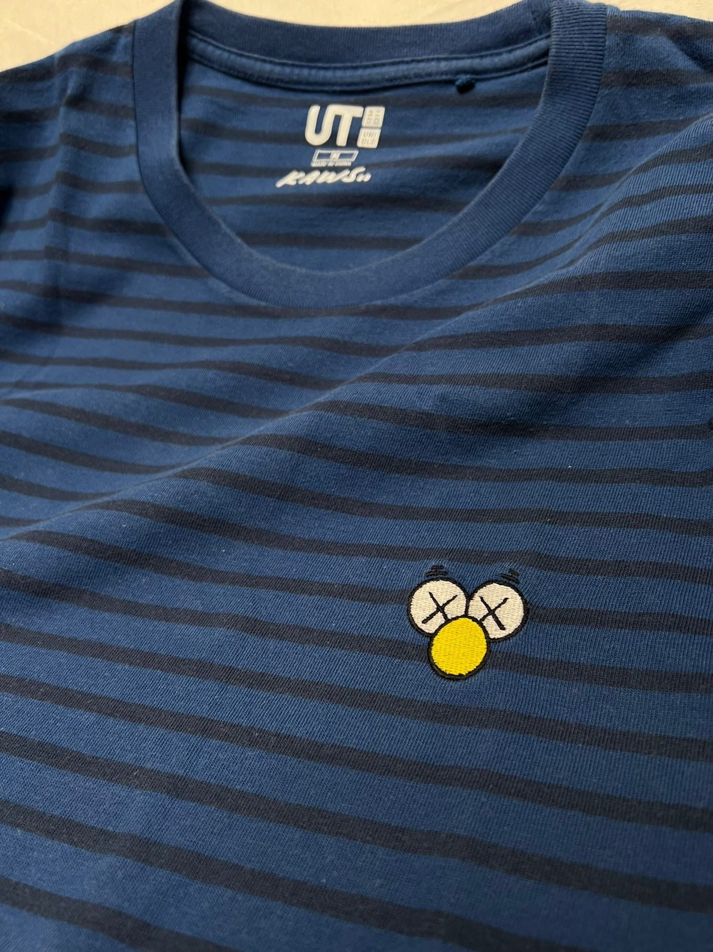 Kaws × Uniqlo KAWS x Uniqlo BFF Striped Tee Blue Size US M / EU 48-50 / 2 - 5 Thumbnail