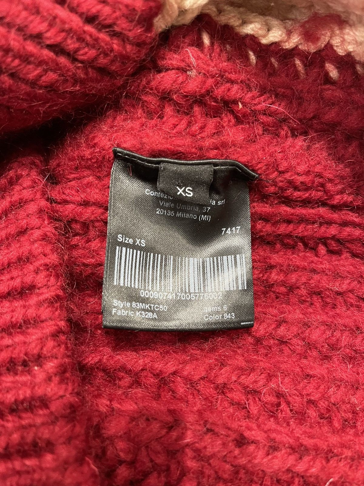 Calvin Klein 205W39NYC × Raf Simons CALVIN KLEIN 205W39NYC STRIPED SWEATER Size US M / EU 48-50 / 2 - 4 Thumbnail