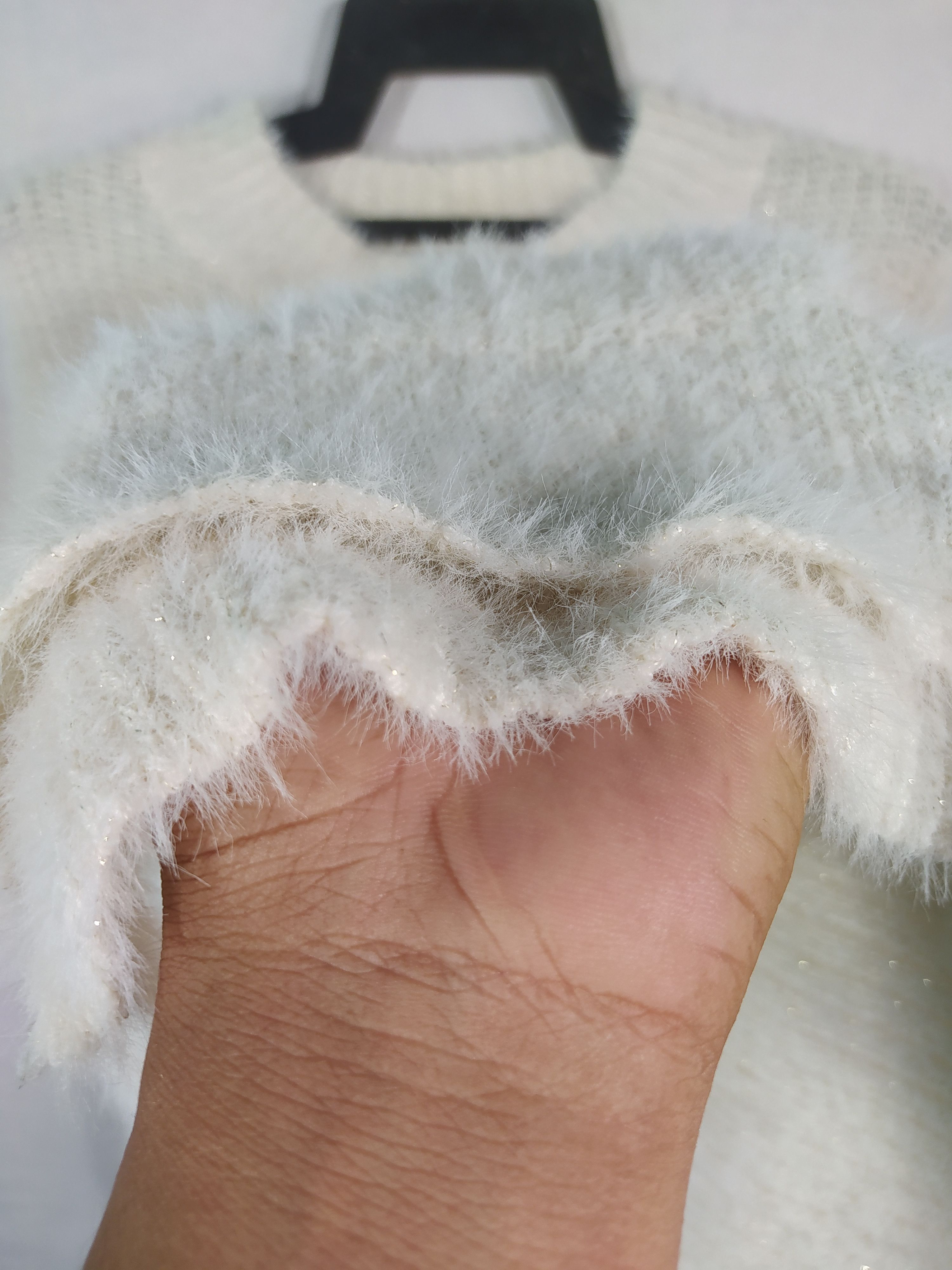 Aran Isles Knitwear × Homespun Knitwear × Japanese Brand chocol raffine knit fleece hair Size US M / EU 48-50 / 2 - 6 Thumbnail