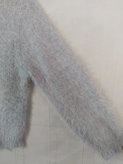 Aran Isles Knitwear × Homespun Knitwear × Japanese Brand Cropped knit Mohair fleece Natural couture Size US M / EU 48-50 / 2 - 7 Thumbnail