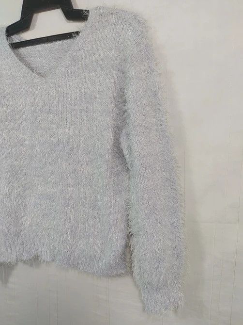 Aran Isles Knitwear × Homespun Knitwear × Japanese Brand Cropped knit Mohair fleece Natural couture Size US M / EU 48-50 / 2 - 5 Thumbnail