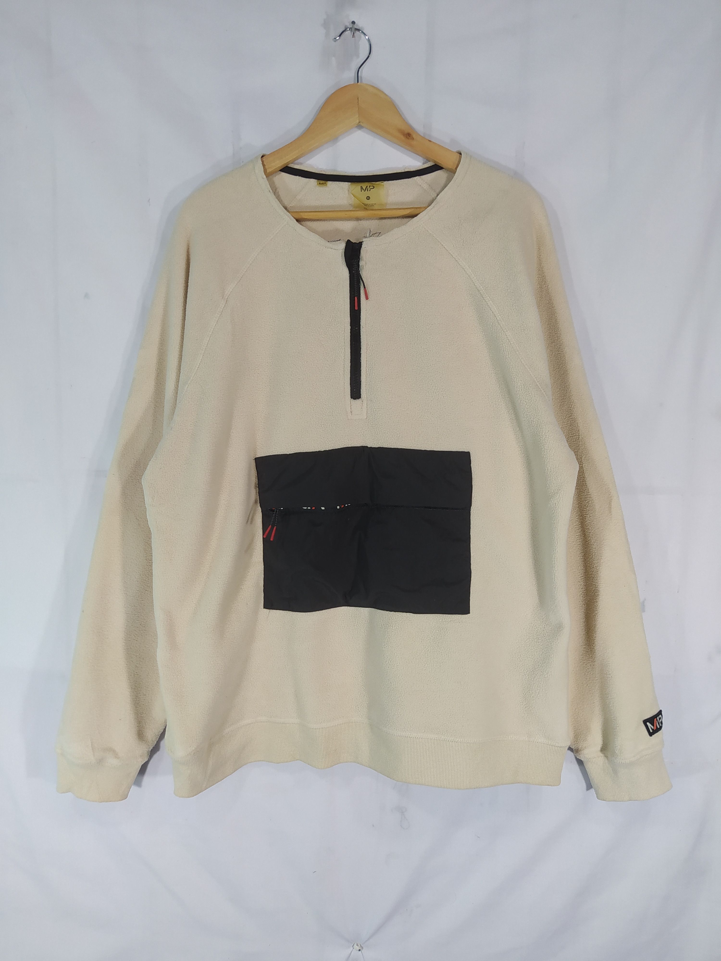 Japanese Brand MP fleece sweatshirt Size US XL / EU 56 / 4 - 2 Thumbnail
