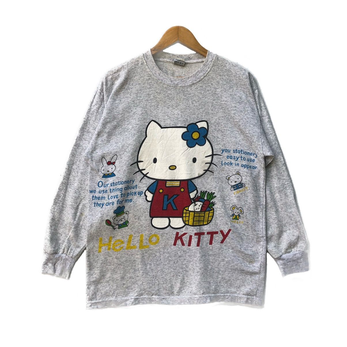 Cartoon Network × Vintage Vintage Hello Kitty Pullover Size US S / EU 44-46 / 1 - 1 Thumbnail