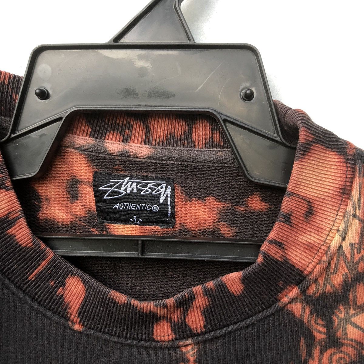 Stussy Vintage Stussy Custom Made Acid Wash Sweatshirt Size US L / EU 52-54 / 3 - 6 Thumbnail