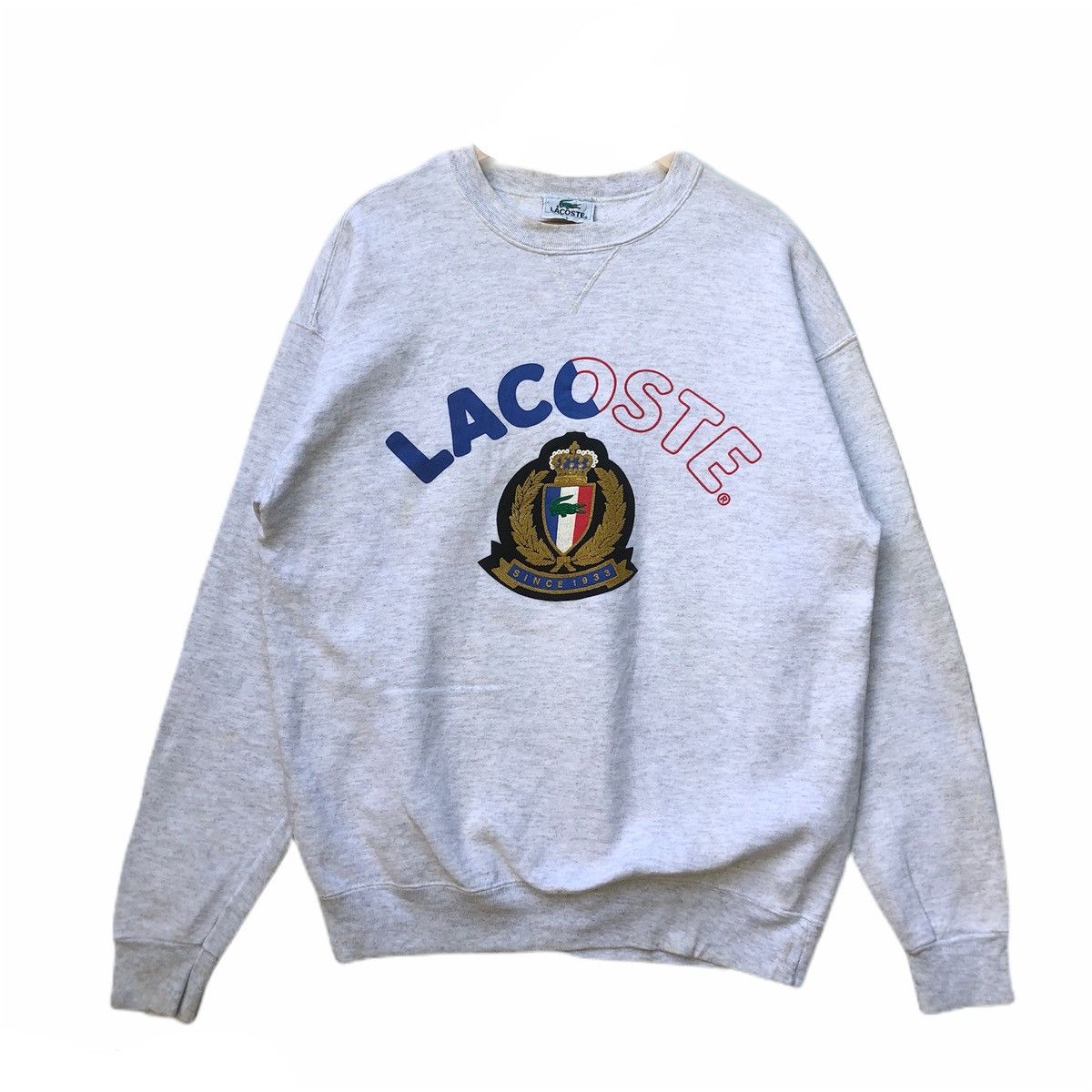 Lacoste × Vintage Vintage Lacoste Sportswear Crewneck Size US L / EU 52-54 / 3 - 1 Thumbnail