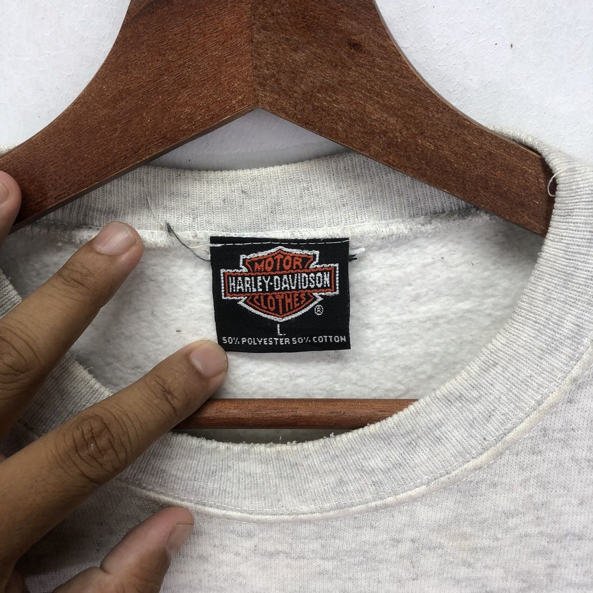Harley Davidson × Vintage Vintage 90s Harley Davidson Harley Davidson Native American Size US L / EU 52-54 / 3 - 9 Thumbnail