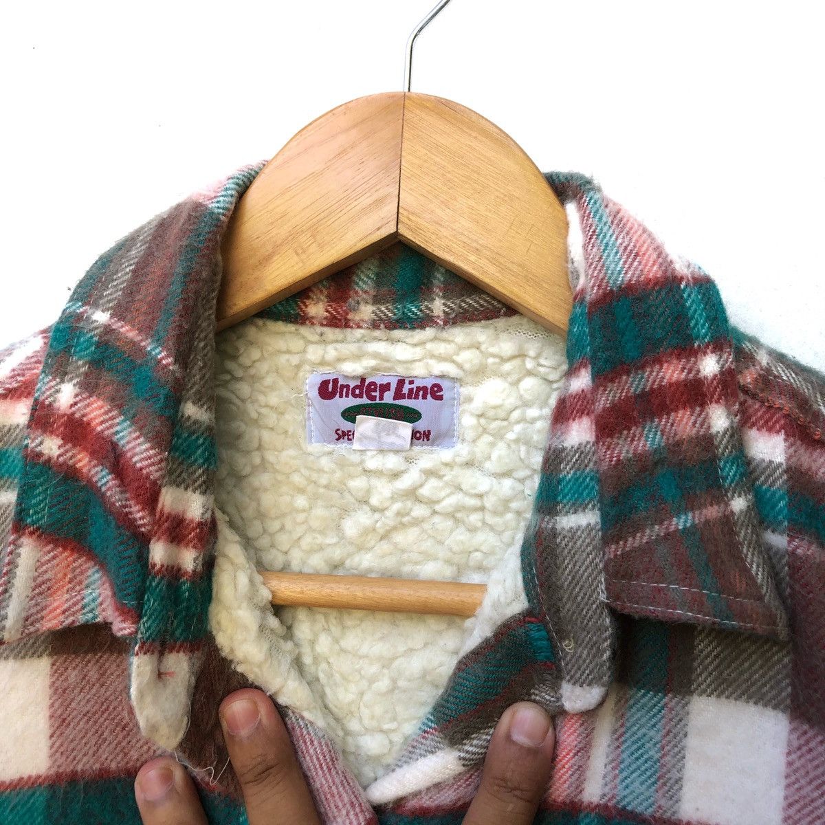 Designer × Flannel × Vintage VINTAGE FLANNEL UNDER LINE SPECIAL VERSION CHECKED Size US S / EU 44-46 / 1 - 4 Thumbnail