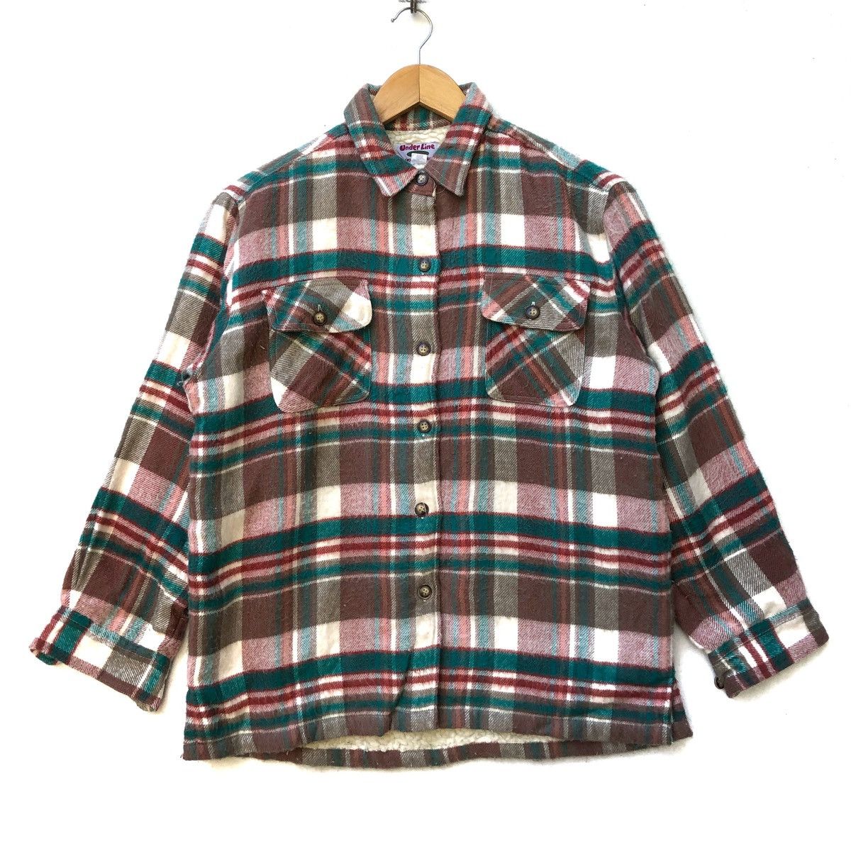 Designer × Flannel × Vintage VINTAGE FLANNEL UNDER LINE SPECIAL VERSION CHECKED Size US S / EU 44-46 / 1 - 1 Thumbnail