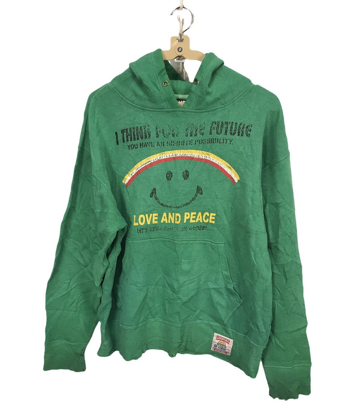 HOMME BOY CO. × Japanese Brand Home boys hoodie pullover distressed Size US M / EU 48-50 / 2 - 1 Thumbnail
