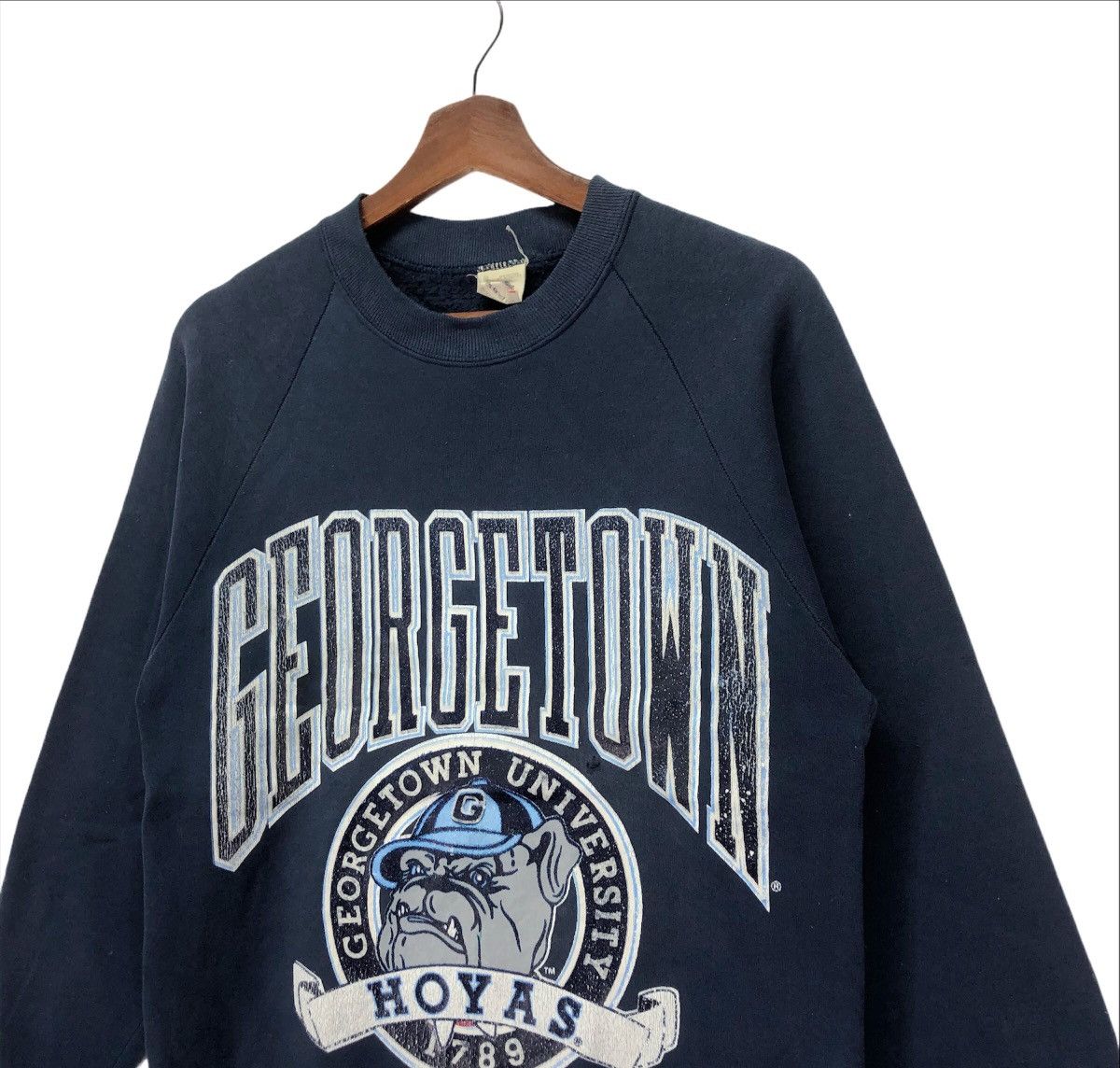 Vintage Vintage 90s Georgetown University College Crewneck Size US M / EU 48-50 / 2 - 3 Thumbnail