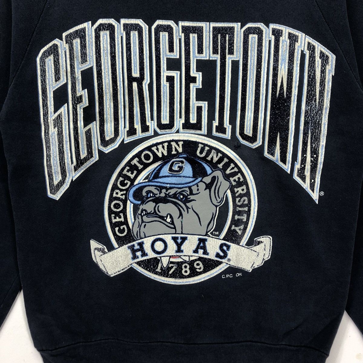 Vintage Vintage 90s Georgetown University College Crewneck Size US M / EU 48-50 / 2 - 4 Thumbnail
