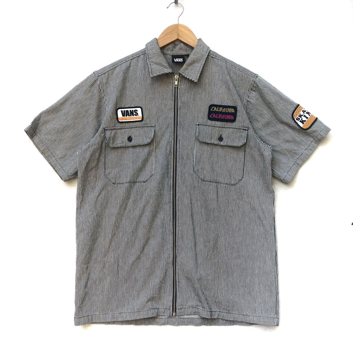 Vans Skateboard Shirt Zipped