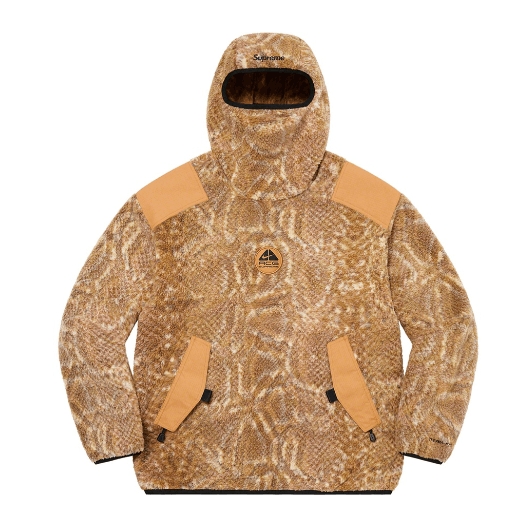 Supreme Supreme Nike ACG Fleece Pullover Gold Snakeskin | Grailed