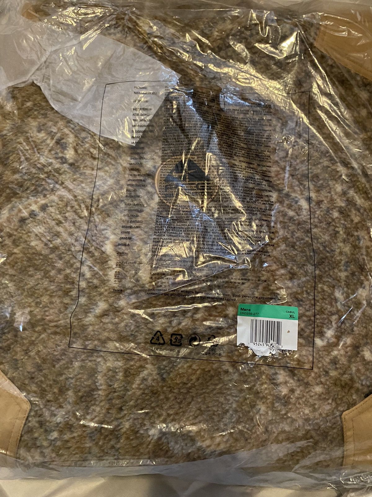 Nike × Nike ACG × Supreme Supreme Nike ACG Fleece Pullover Gold Snakeskin Size US XL / EU 56 / 4 - 7 Thumbnail