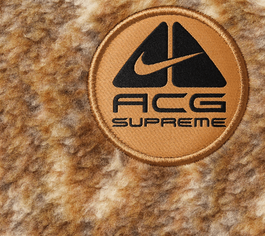 Nike × Nike ACG × Supreme Supreme Nike ACG Fleece Pullover Gold Snakeskin Size US XL / EU 56 / 4 - 3 Thumbnail