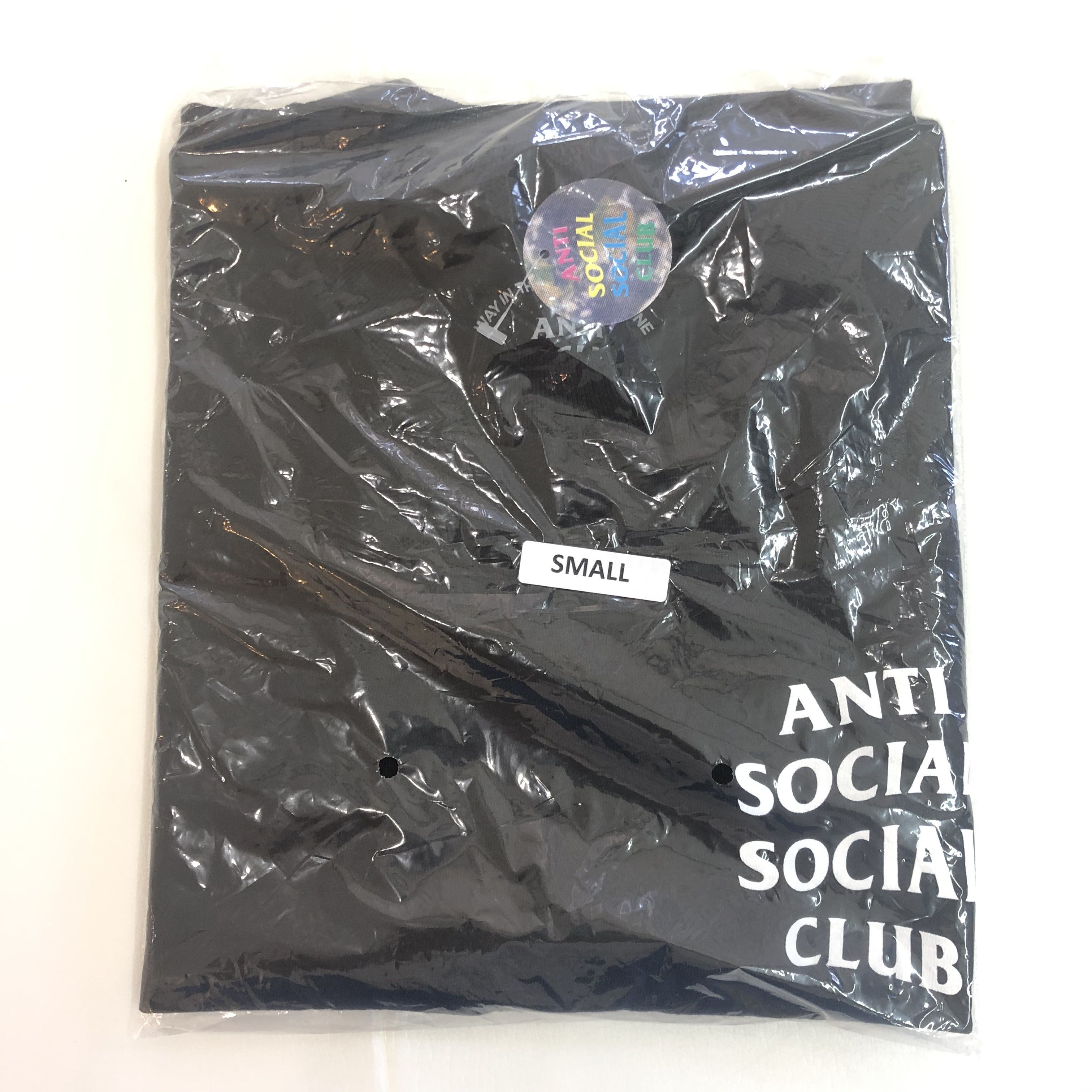 Anti Social Social Club DS White ASSC LOGO 2 Mind Games Classic Black Tee KITH BAPE Size US S / EU 44-46 / 1 - 2 Thumbnail
