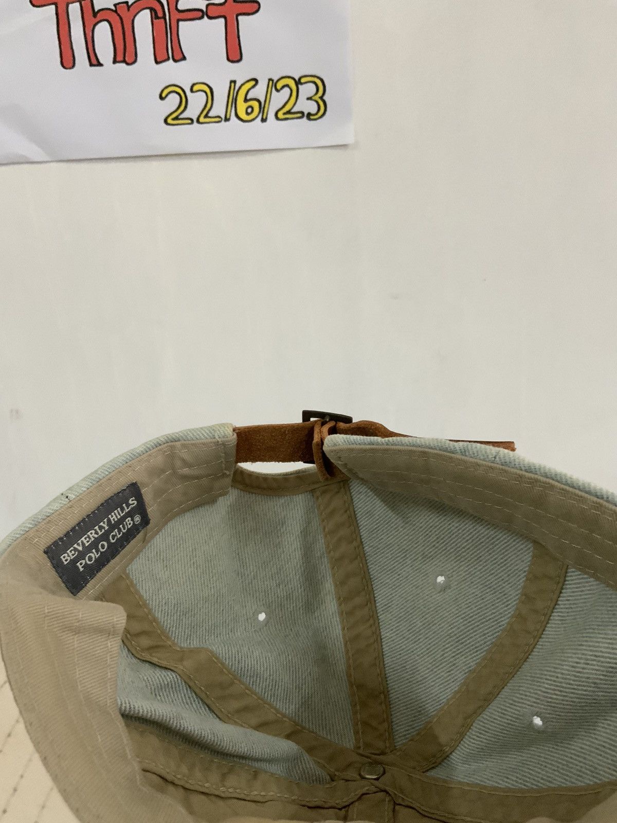 Beverly Hills Polo Club Vintage Beverly Hills Polo Club Denim Fade Hat Size ONE SIZE - 10 Thumbnail