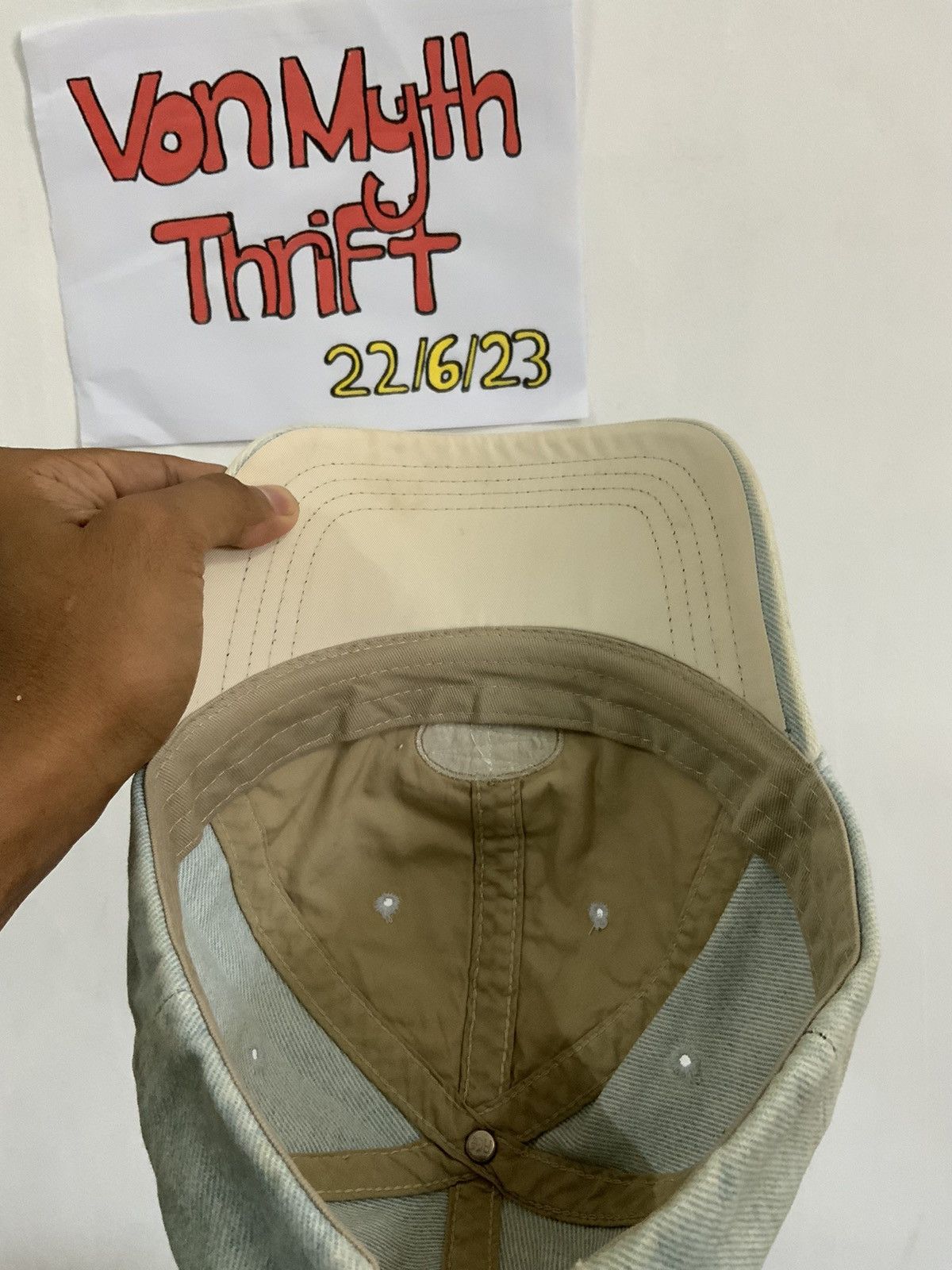 Beverly Hills Polo Club Vintage Beverly Hills Polo Club Denim Fade Hat Size ONE SIZE - 9 Thumbnail