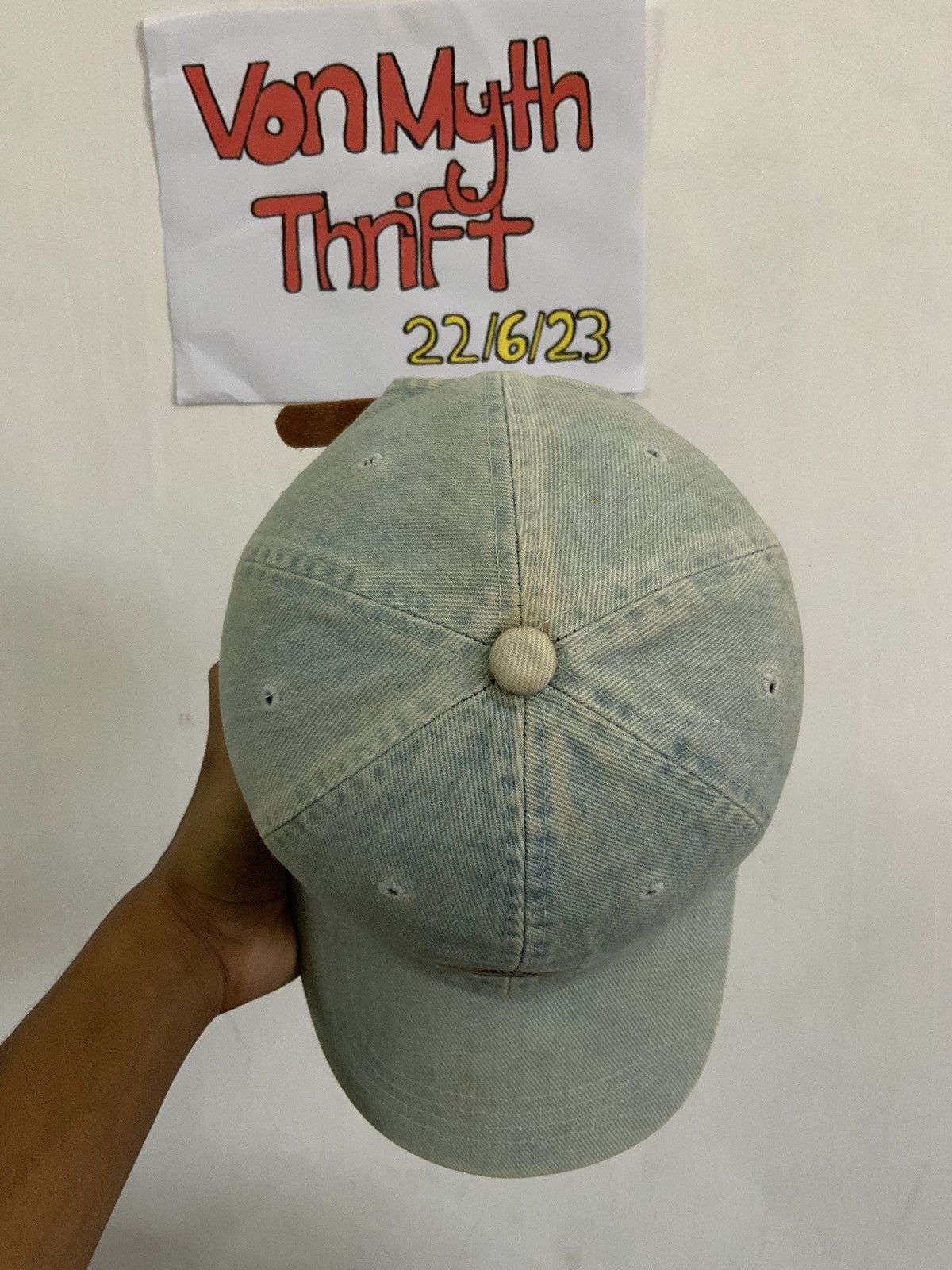 Beverly Hills Polo Club Vintage Beverly Hills Polo Club Denim Fade Hat Size ONE SIZE - 7 Thumbnail