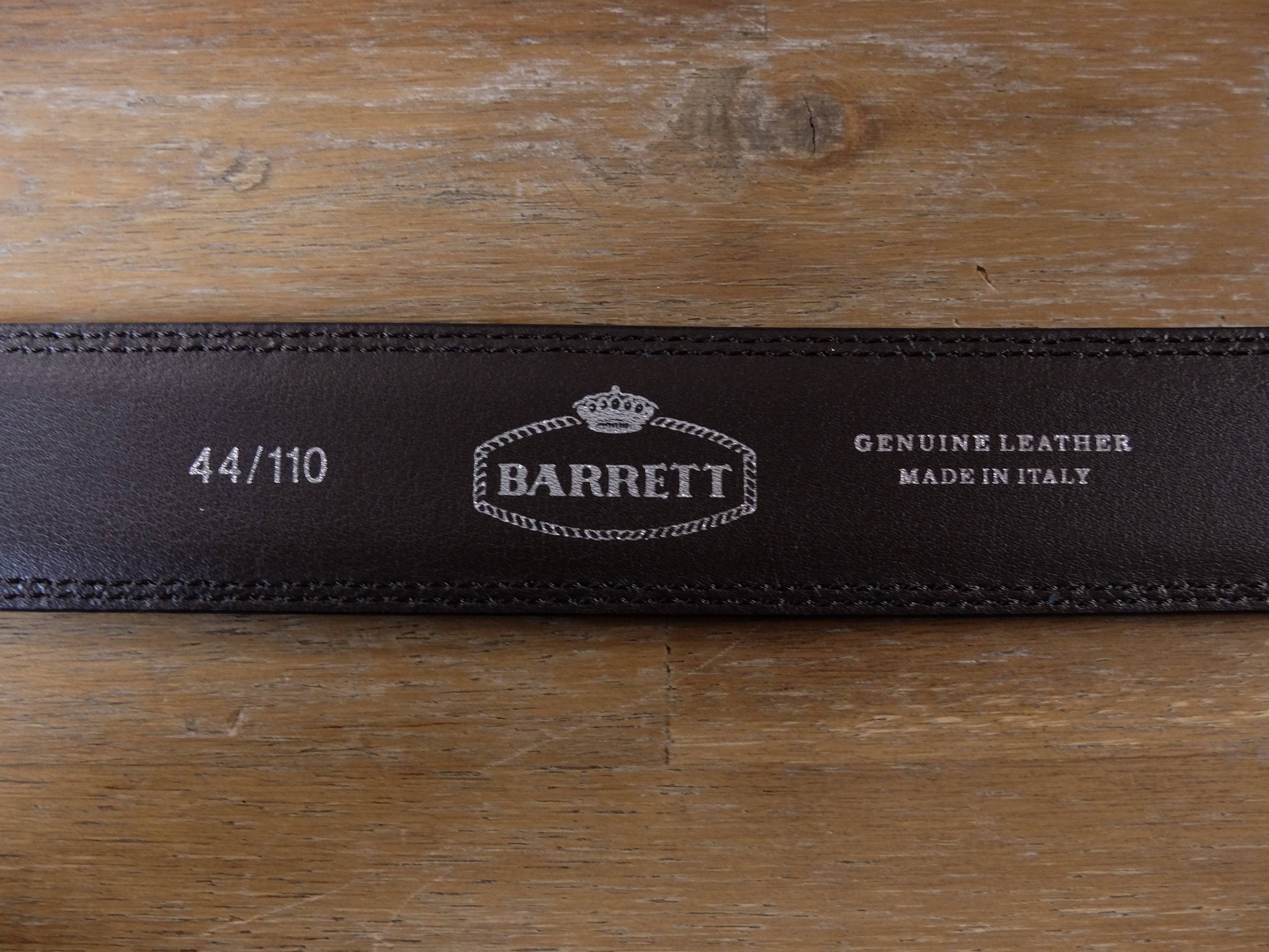 Barrett BARRETT brown leather belt authentic - Size 110 / 44 - NWT Size 44 - 6 Thumbnail