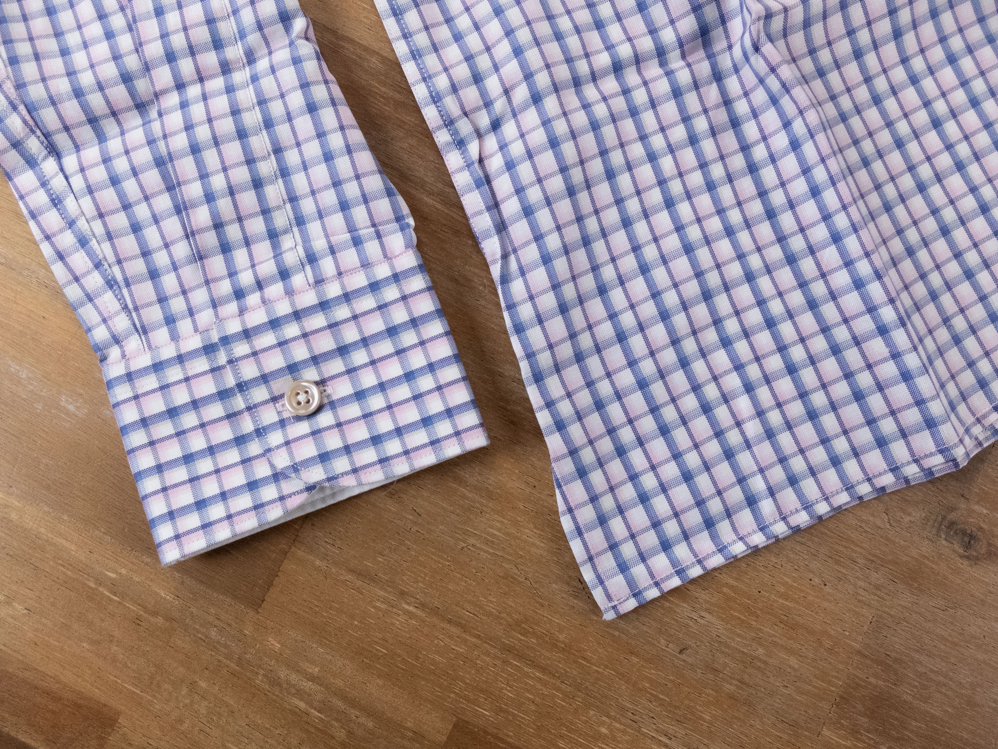 Ermenegildo Zegna ERMENEGILDO ZEGNA plaid cotton formal dress shirt Small Size US S / EU 44-46 / 1 - 3 Thumbnail