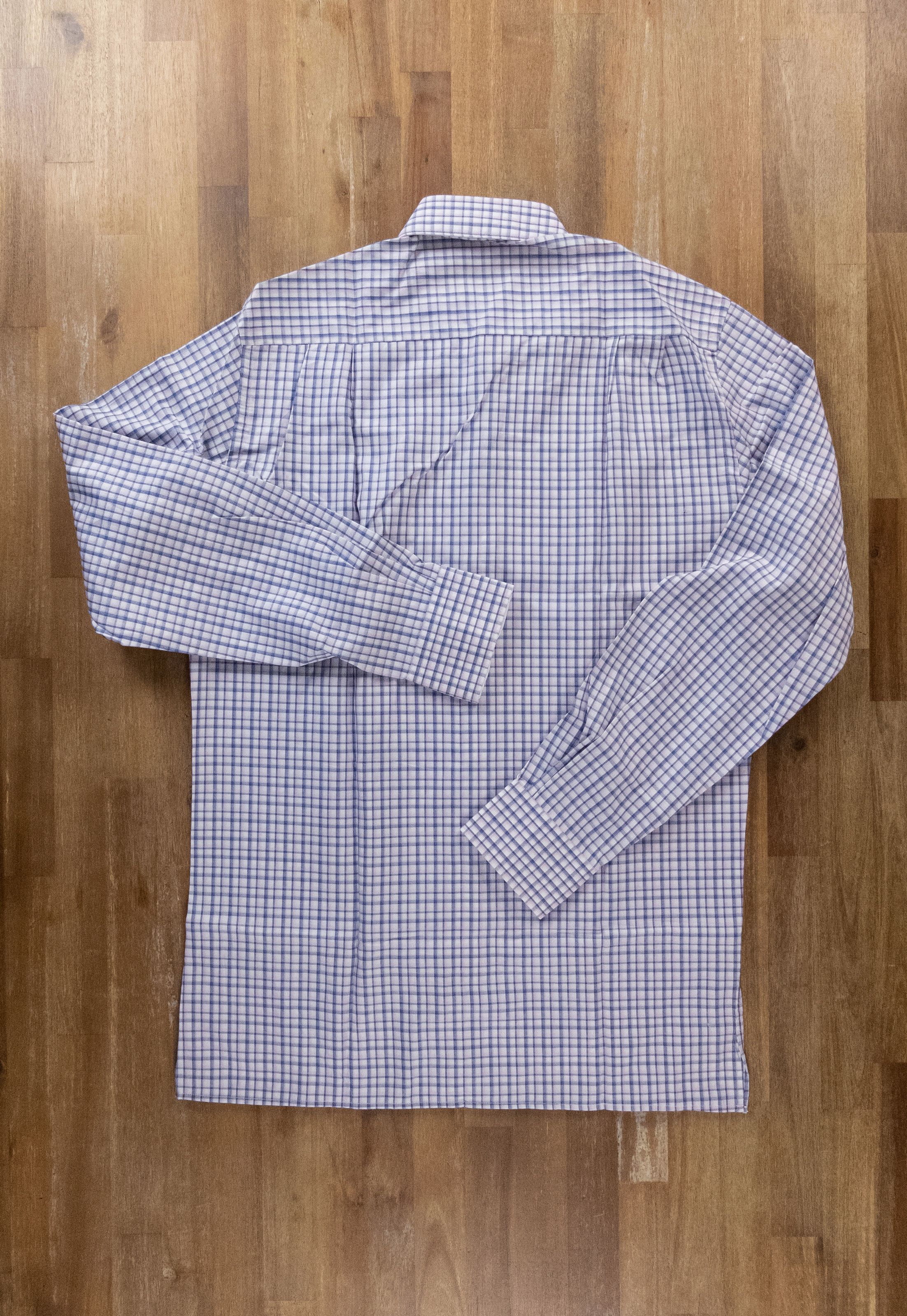 Ermenegildo Zegna ERMENEGILDO ZEGNA plaid cotton formal dress shirt Small Size US S / EU 44-46 / 1 - 5 Thumbnail