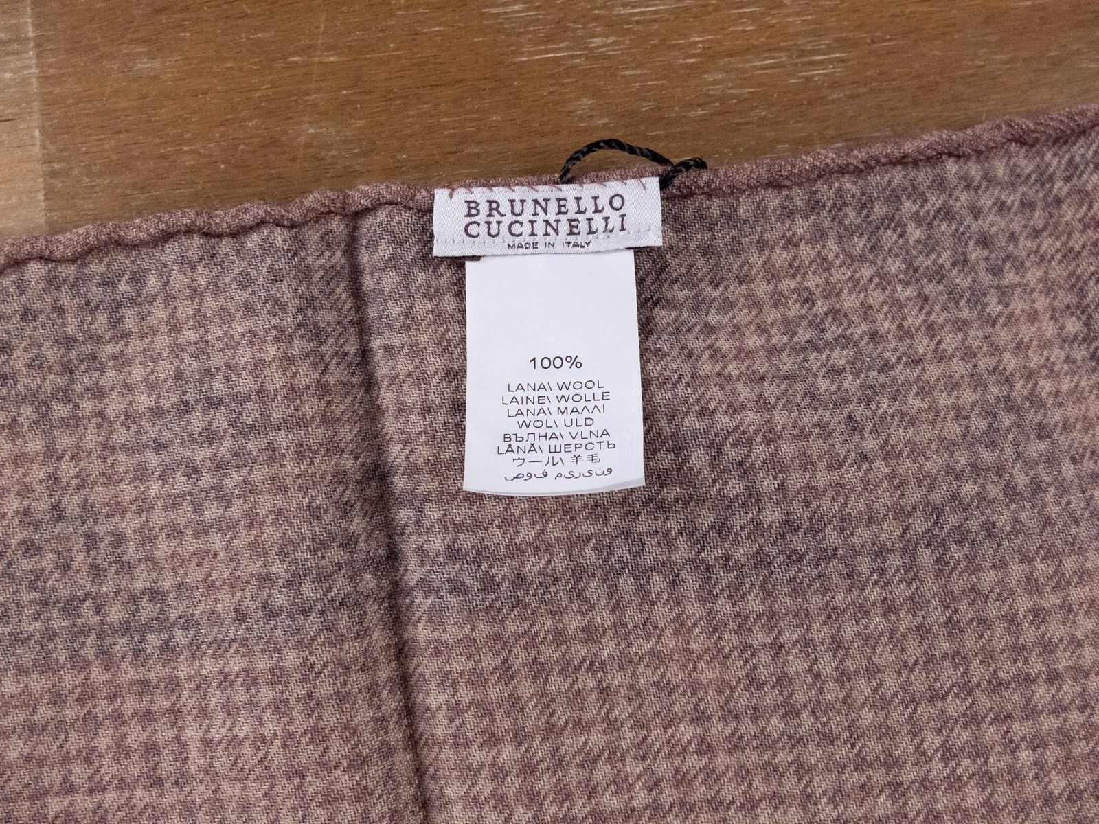Brunello Cucinelli BRUNELLO CUCINELLI polka dots wool pocket square authentic Size ONE SIZE - 4 Thumbnail
