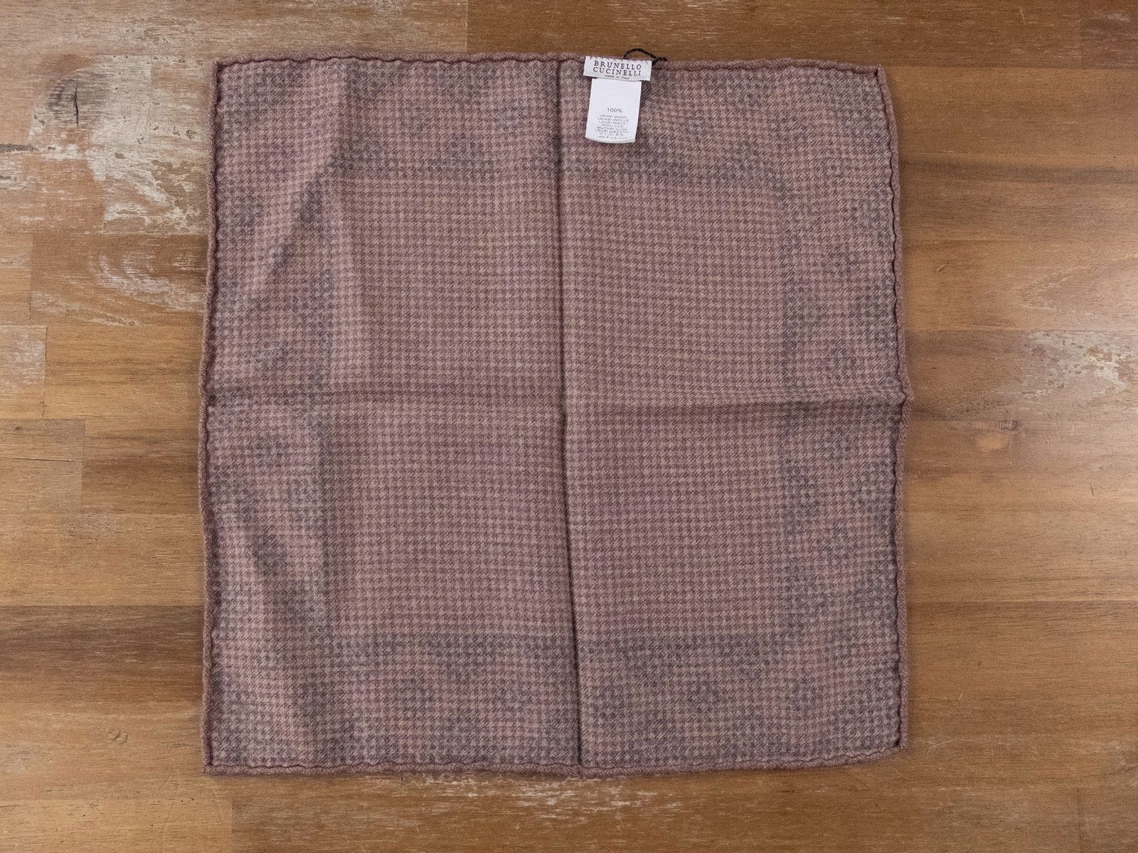 Brunello Cucinelli BRUNELLO CUCINELLI polka dots wool pocket square authentic Size ONE SIZE - 3 Thumbnail