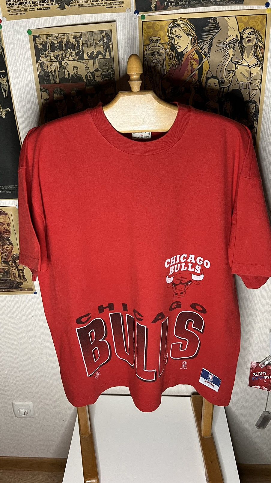 VTG 90's Chicago Bulls NBA nutmeg mills USA t shirt