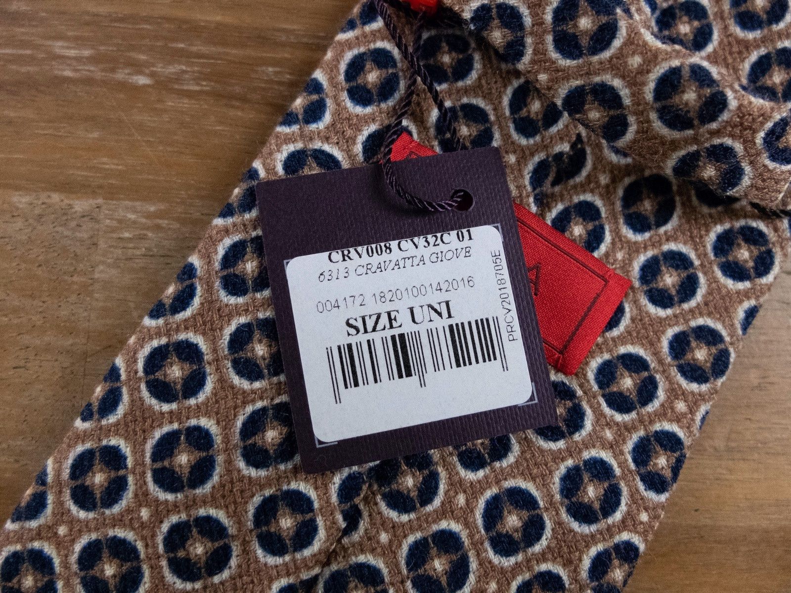 Isaia ISAIA Napoli wool silk mix woven tie authentic - NWT Size ONE SIZE - 6 Thumbnail