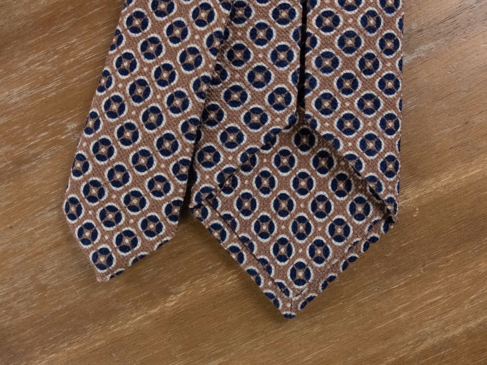 Isaia ISAIA Napoli wool silk mix woven tie authentic - NWT Size ONE SIZE - 4 Thumbnail