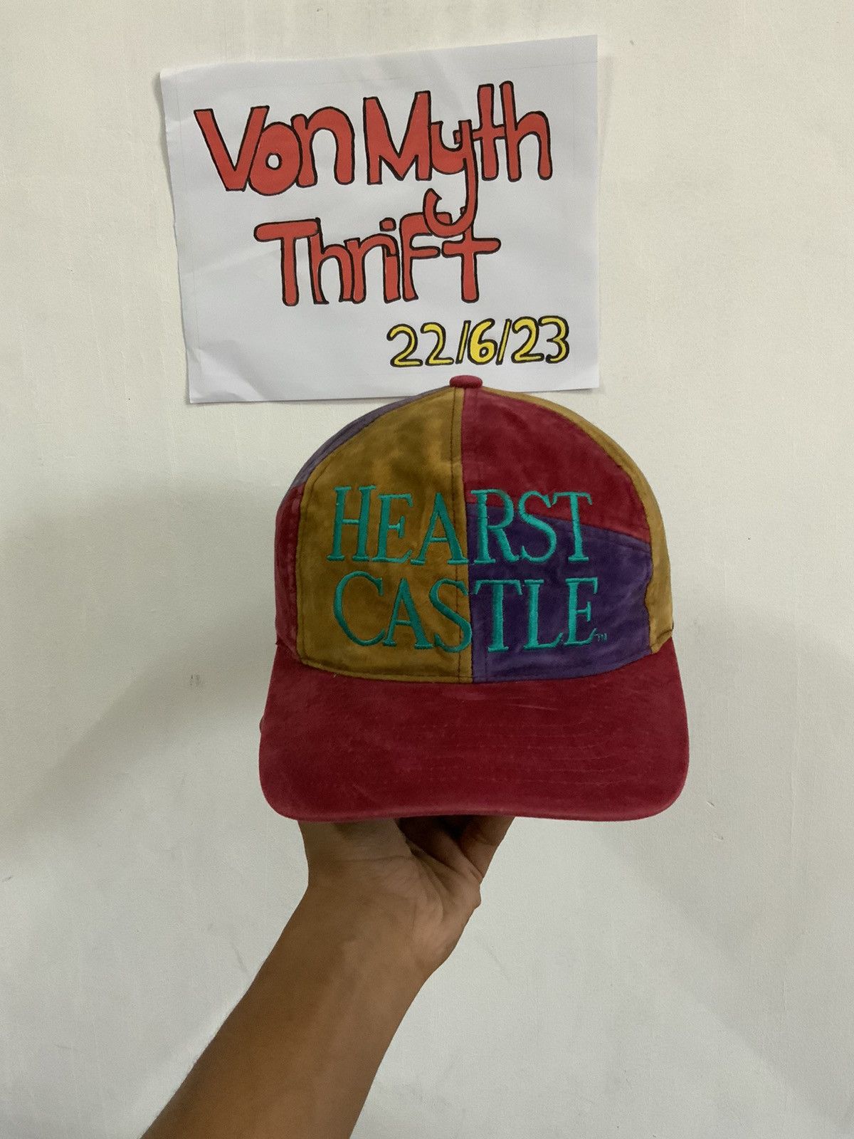 Vintage Vintage Hearst Castle Rayon Snapback Hat Size ONE SIZE - 5 Thumbnail