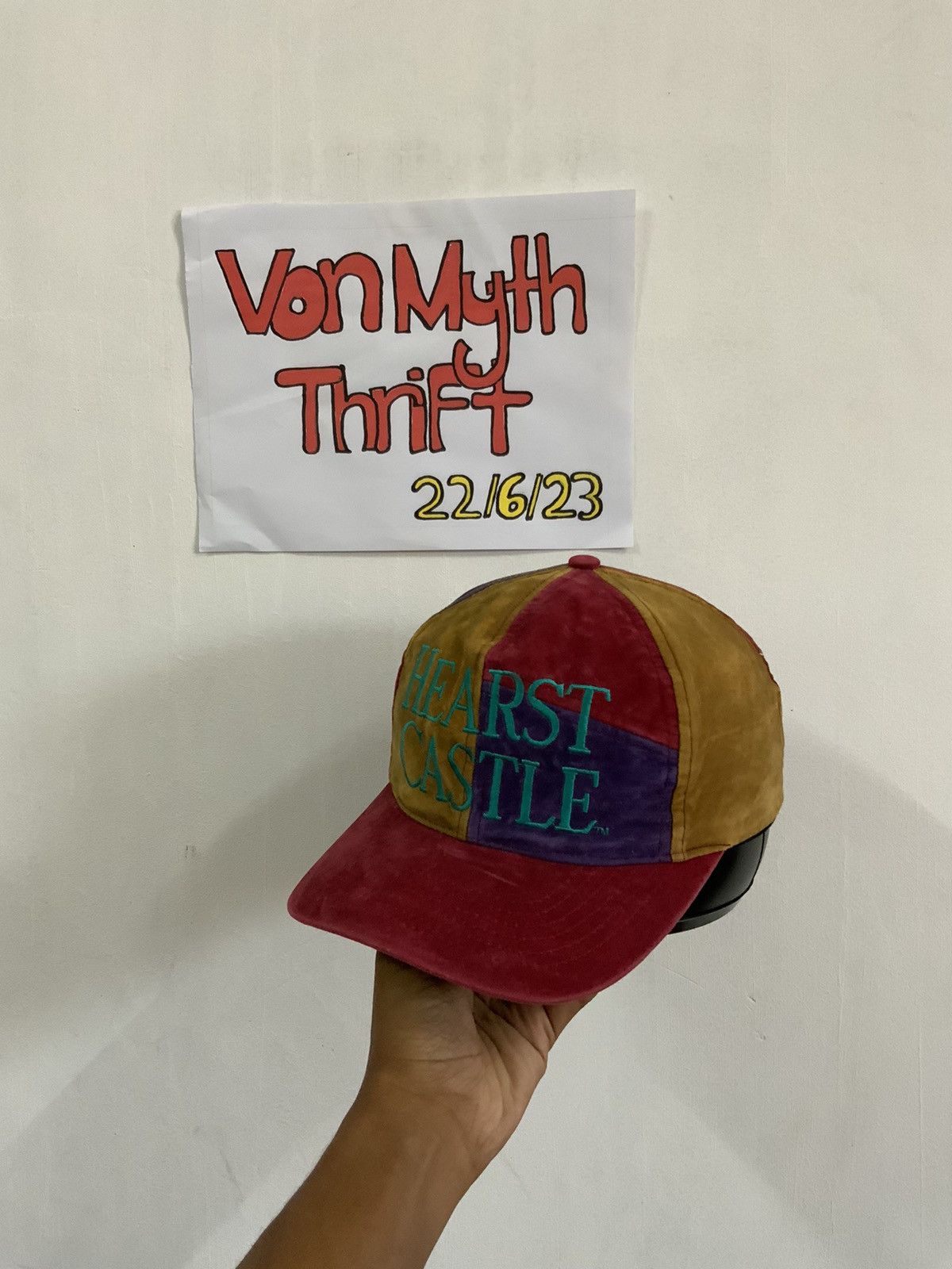 Vintage Vintage Hearst Castle Rayon Snapback Hat Size ONE SIZE - 1 Thumbnail