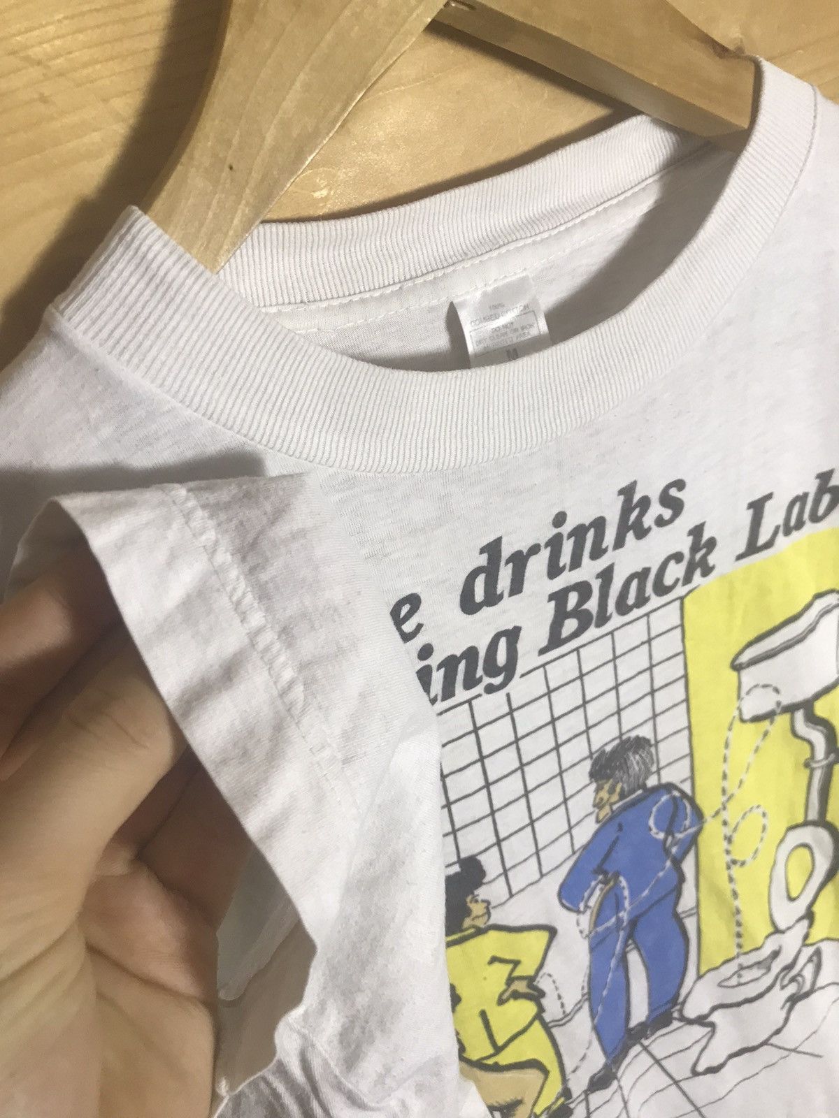 Vintage Vintage Carling funny t-shirt Size US M / EU 48-50 / 2 - 5 Thumbnail